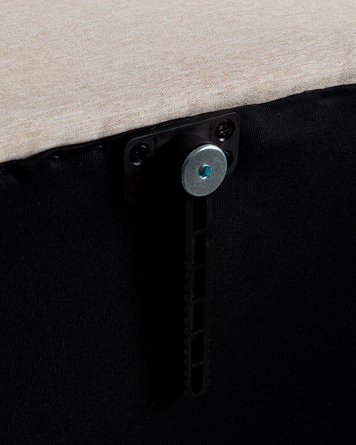 Sofá Modular de Jardín 3 Piezas con 2 Esquineros y Sillón con Puff de Tela Lagos, imagen de galería 8