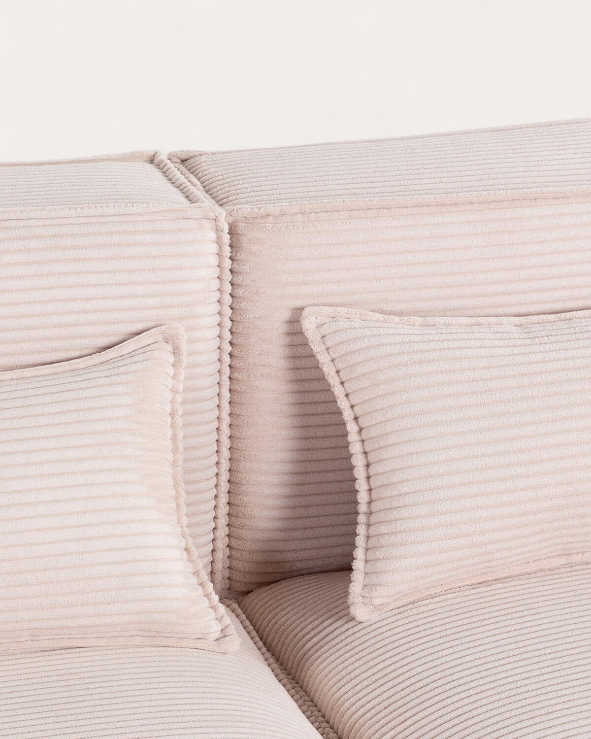 Sofá Modular de 3 Piezas con 2 Esquineros y Sillón de Pana Gruesa Kilhe, imagen de galería 5