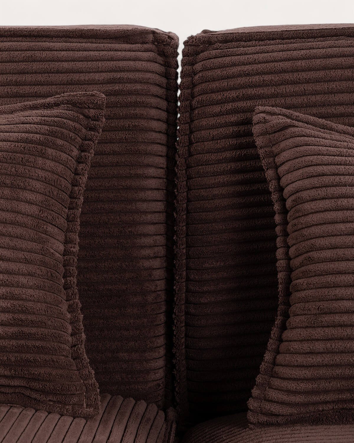 Sofá Modular de 3 Piezas con 2 Esquineros y Sillón de Pana Gruesa Kilhe, imagen de galería 5