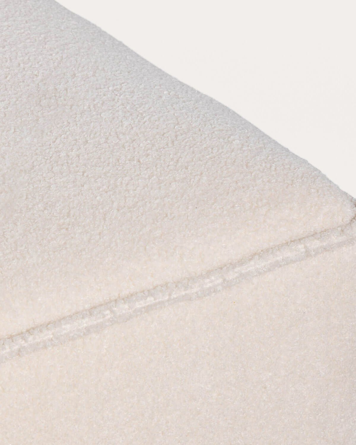 Sofá Modular de 3 piezas con 2 Sillones y Puff de Tela Bouclé Kilhe, imagen de galería 6