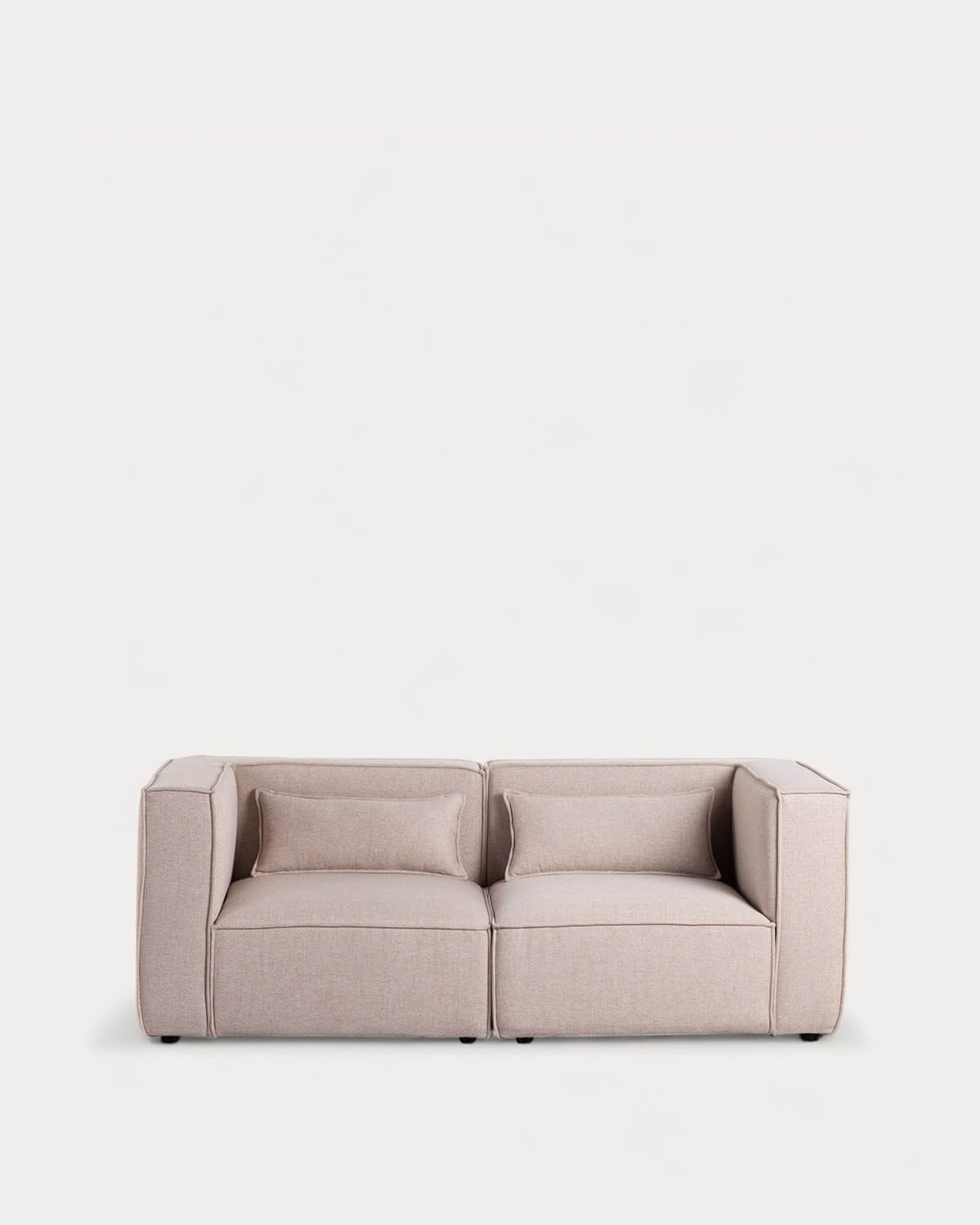 Sofá Modular de 2 Piezas Esquineras de Tela Kilhe