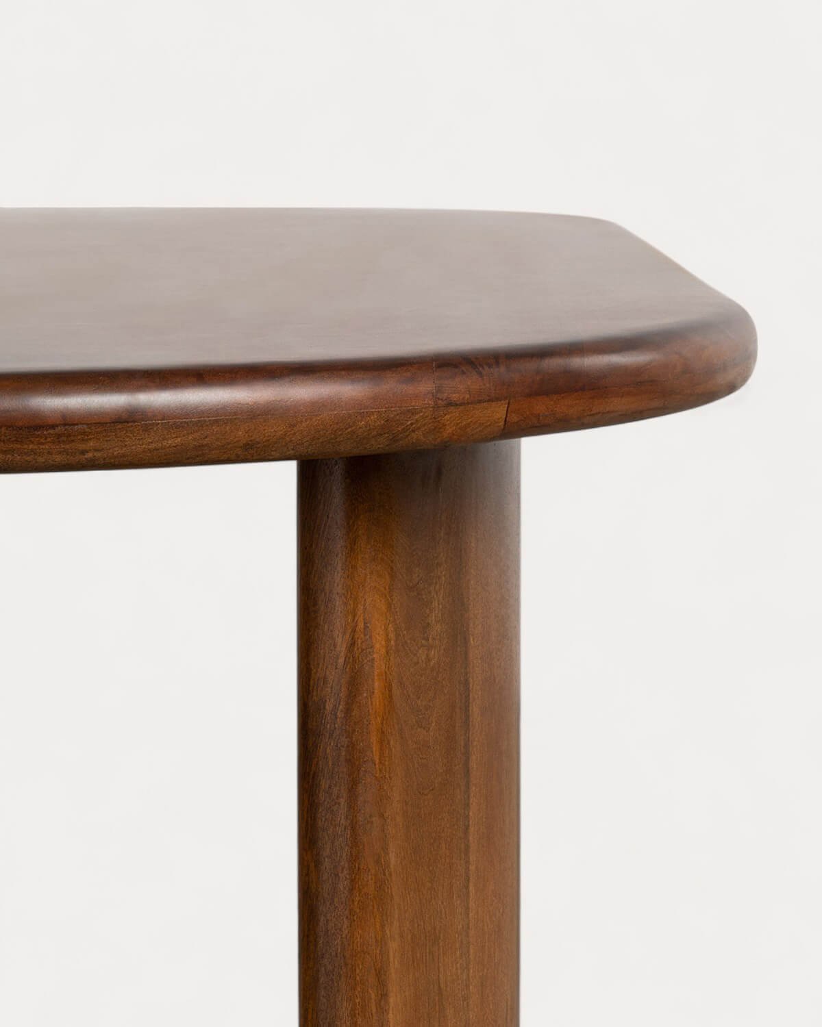 Mesa de Comedor Ovalada de Madera de Mango (220x100 cm) Leno, imagen de galería 6