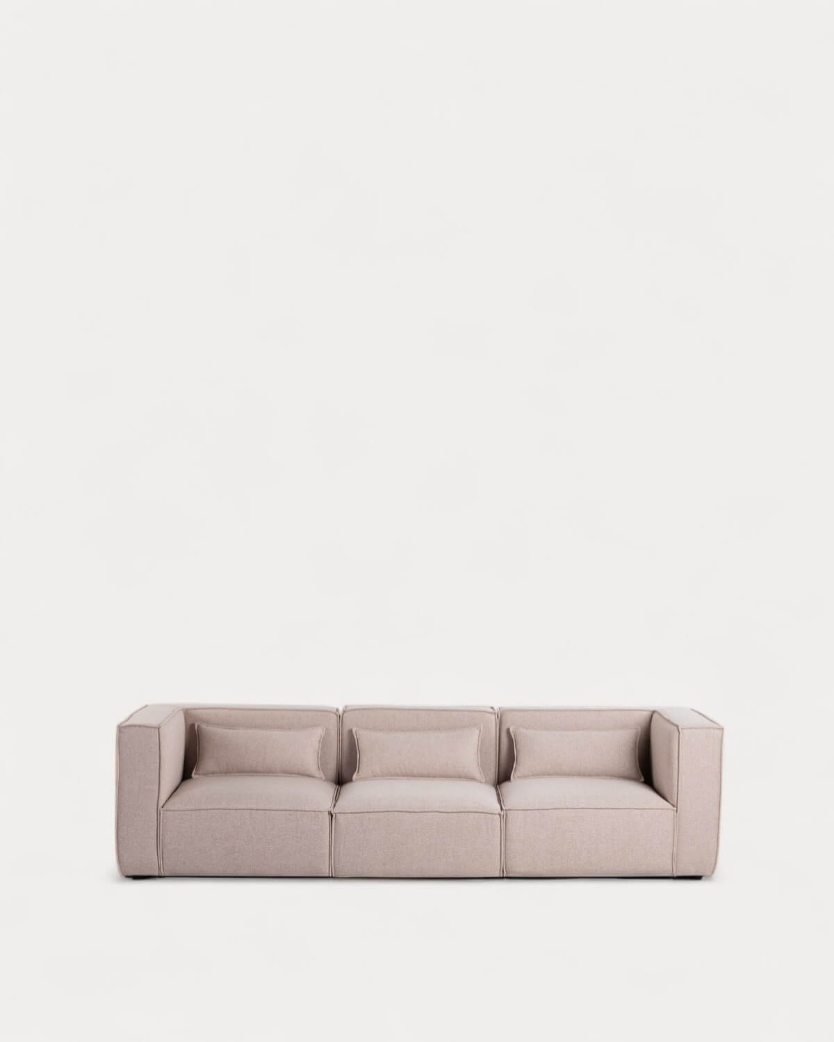 Sofá Modular de 3 Piezas con 2 Sillones Esquineros de Tela Kilhe, imagen de galería 4