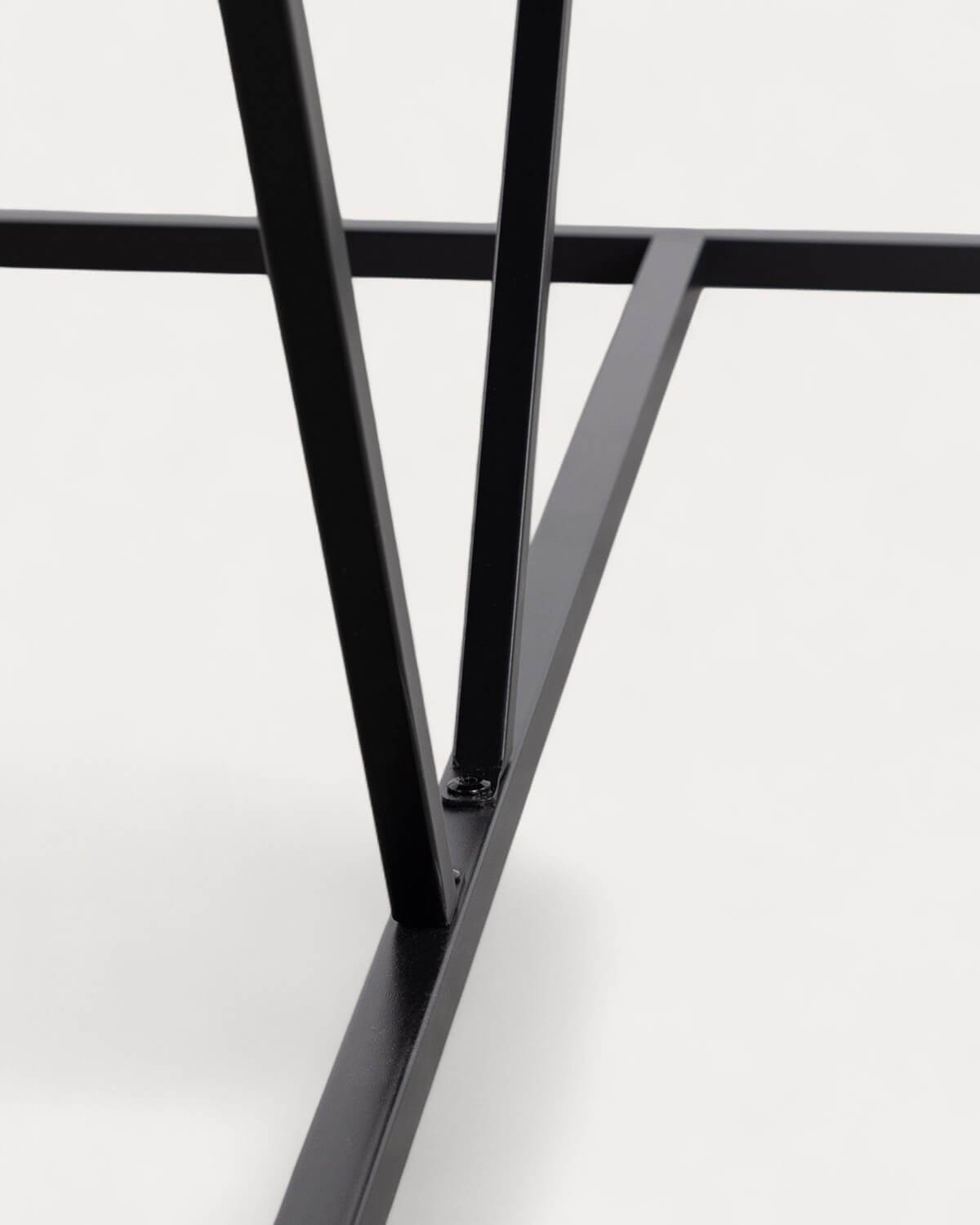 Mesa de Comedor de Acero Laminado (78x140 cm) Ibiza, imagen de galería 6