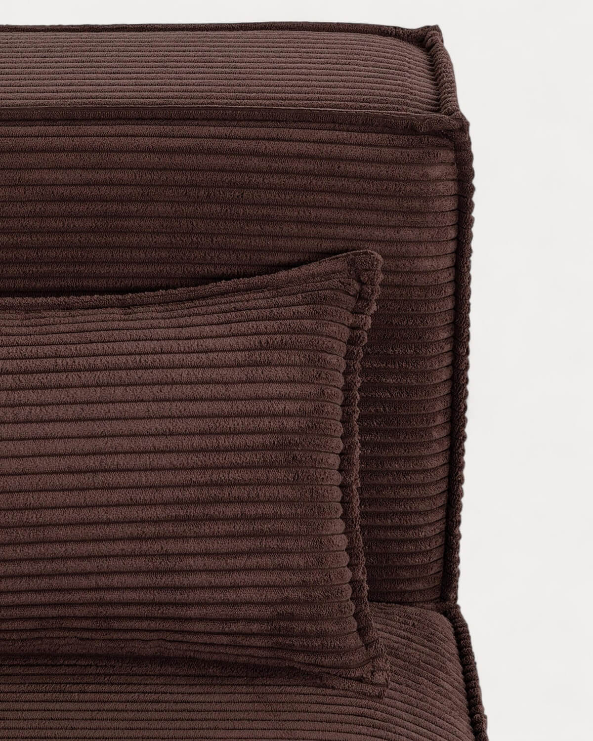 Sofá Modular de 3 Piezas de Pana Gruesa Kilhe, imagen de galer&iacute;a 5