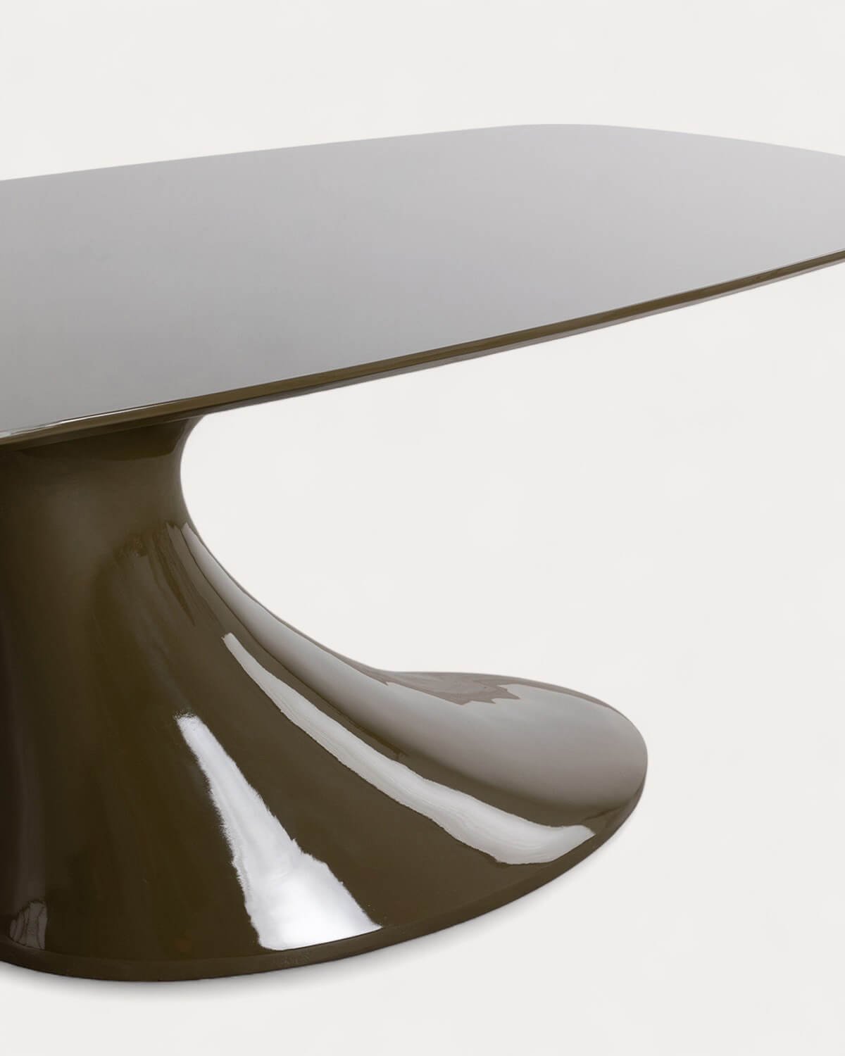 Mesa de Comedor Rectangular de Madera y Fibra de Vidrio (220x100 cm) Cool Flawas , imagen de galería 4