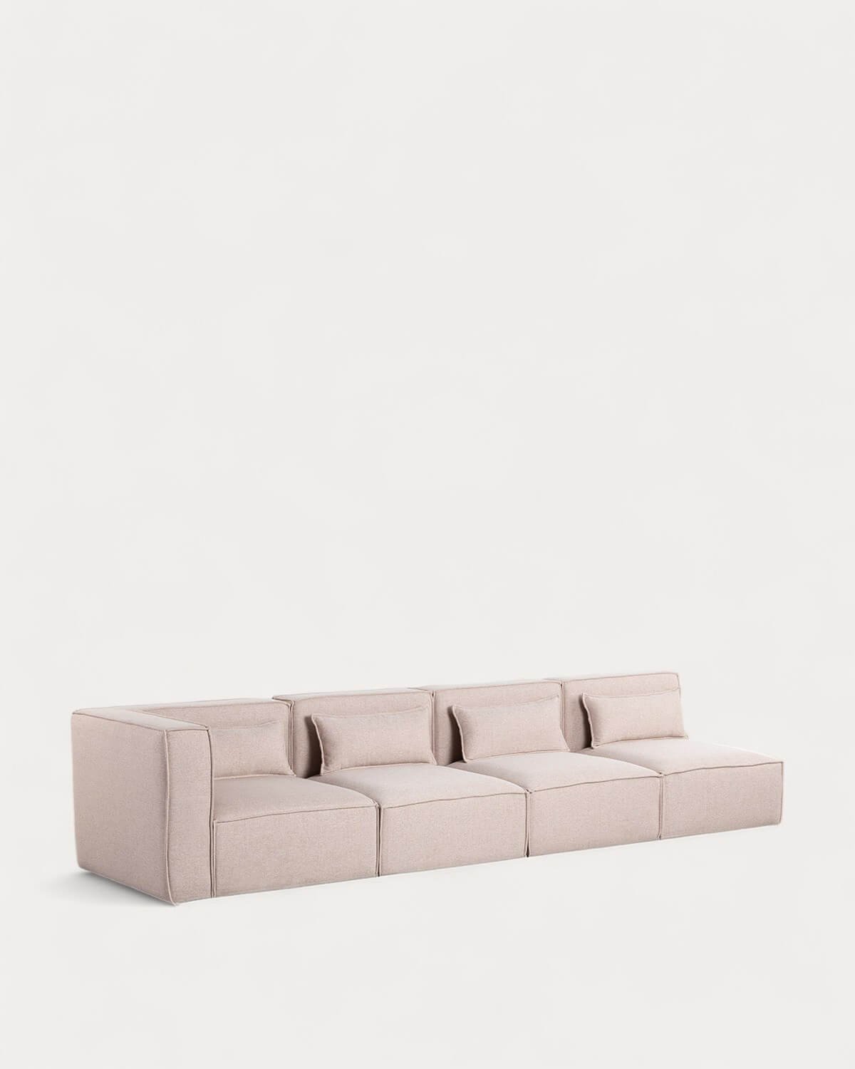 Sofá Modular de 4 Piezas con 3 Sillones de Tela Kilhe, imagen de galería 1