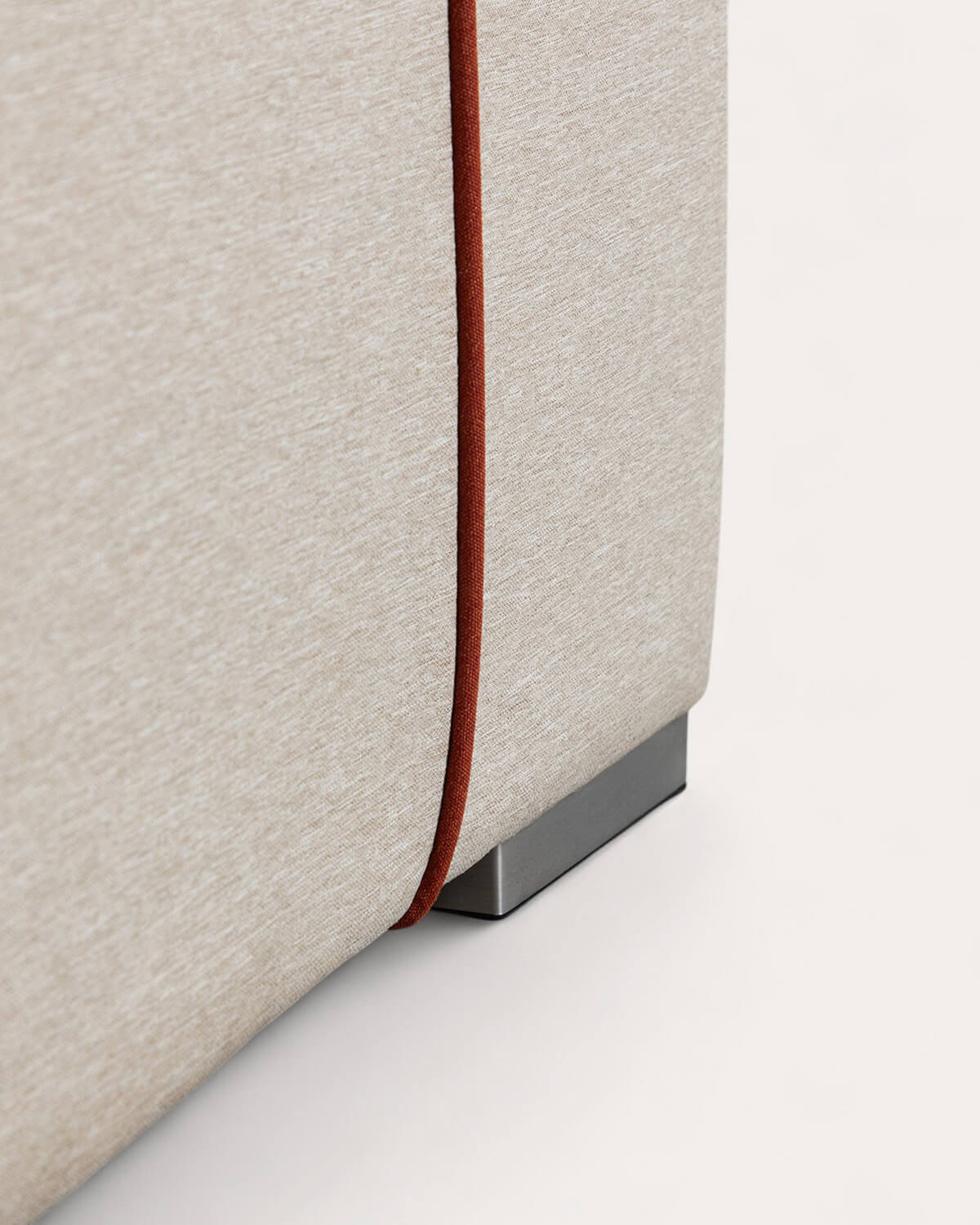 Sofá Modular de Jardín 4 Piezas con 2 Esquineros y 2 Sillones con Puff de Tela Lagos, imagen de galería 8