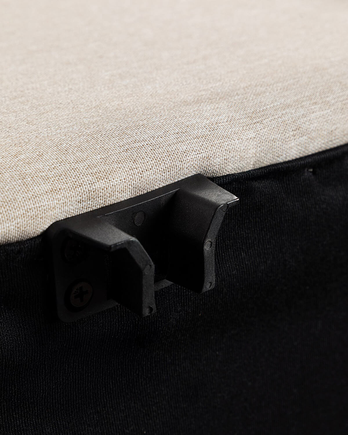 Sofá Modular de Jardín 4 Piezas con 2 Esquineros y 2 Sillones con Puff de Tela Lagos, imagen de galería 9