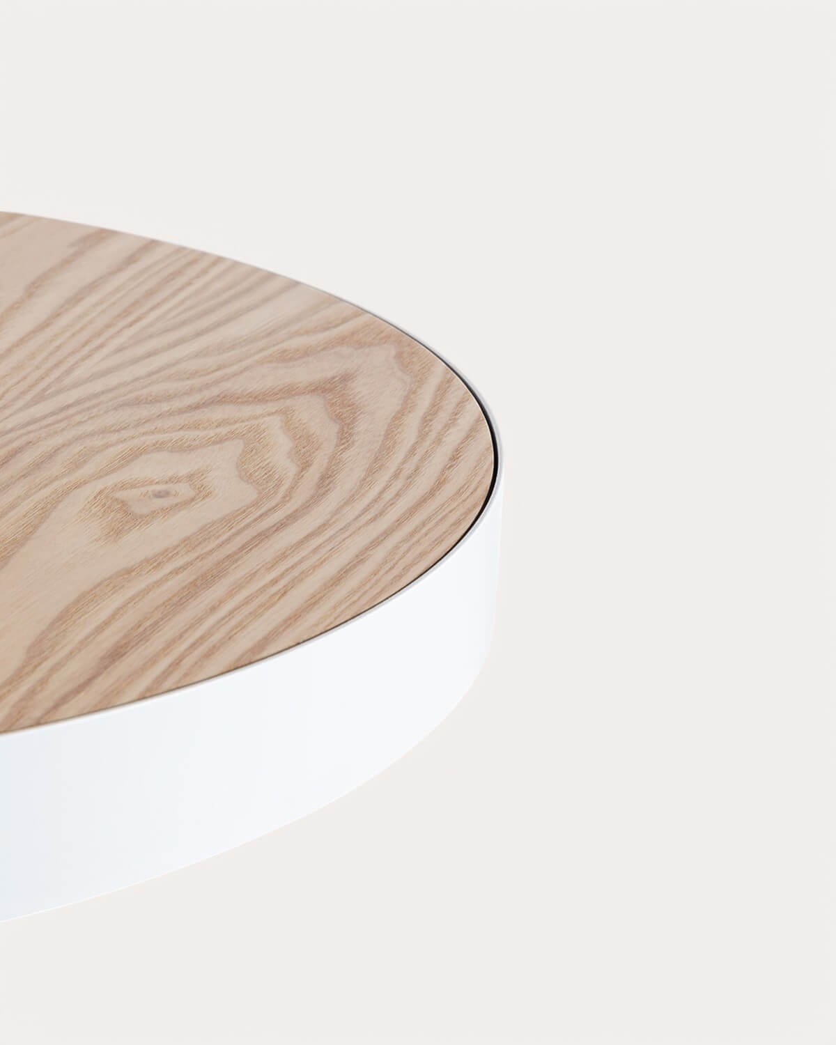 Mesa Alta Redonda de Madera y Metal (Ø60 cm) Zoar , imagen de galería 3