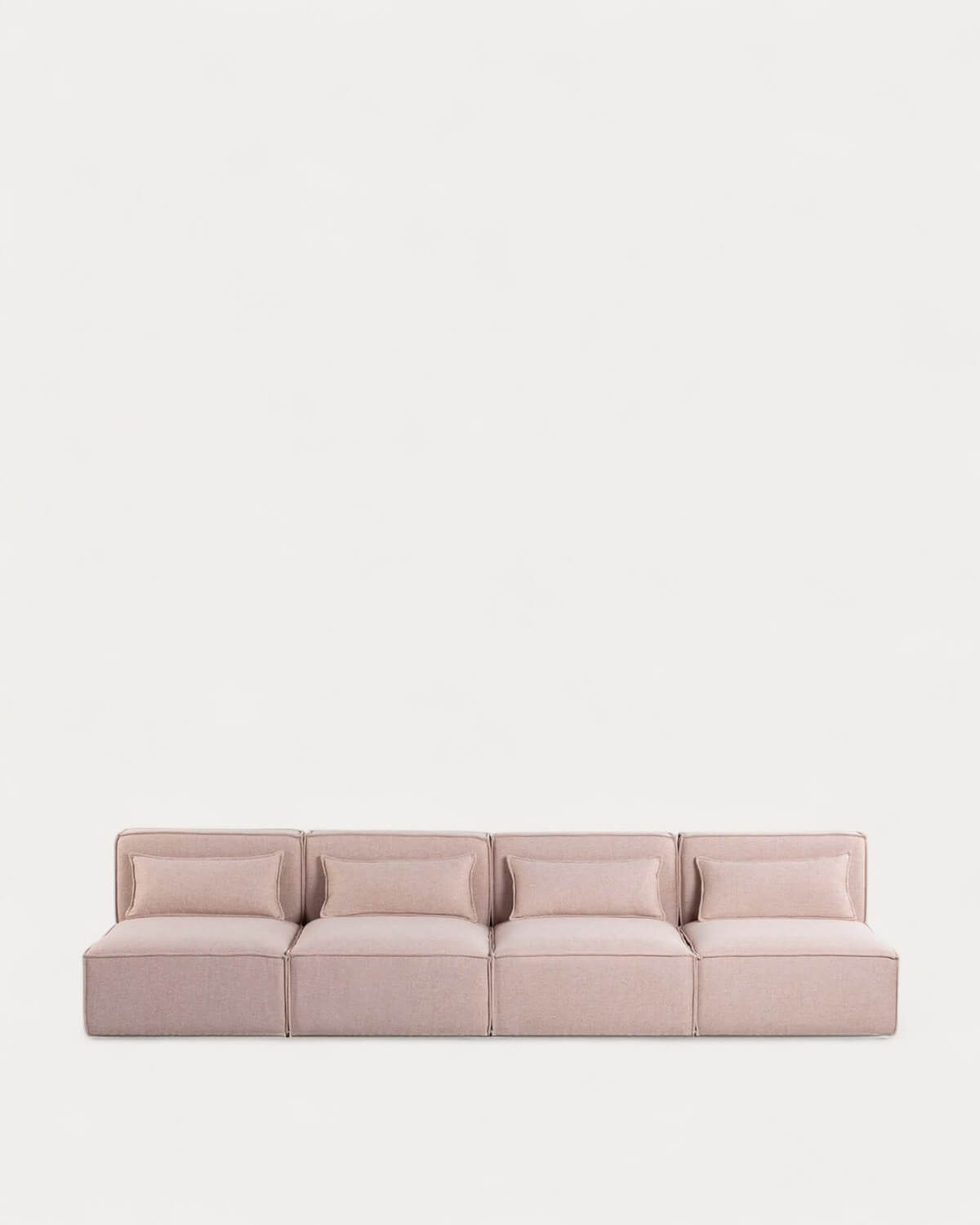 Sofá Modular de 4 Piezas de Tela Kilhe