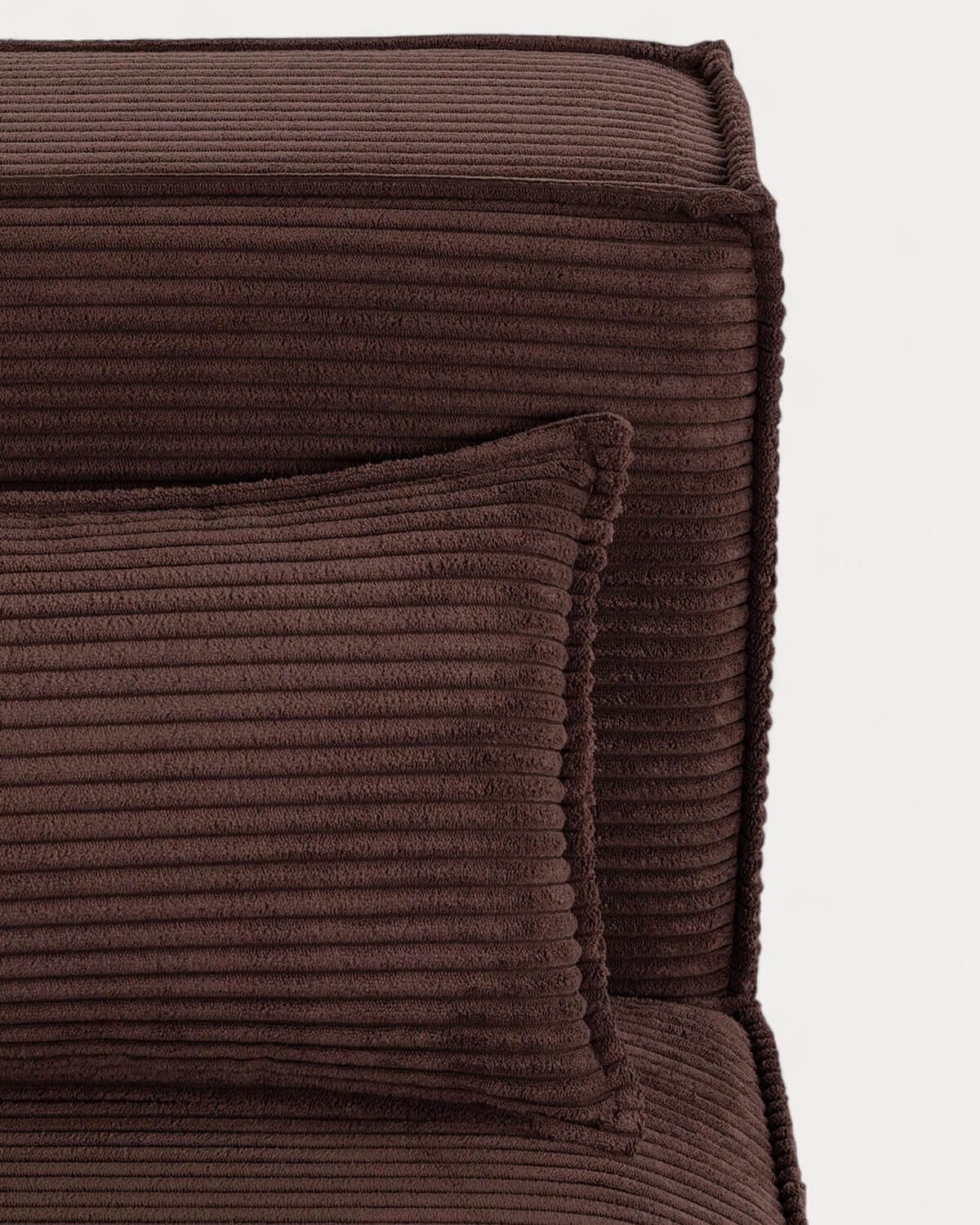 Sofá Modular de 4 Piezas con 2 Sillones Esquineros de Pana Gruesa Kilhe, imagen de galer&iacute;a 5