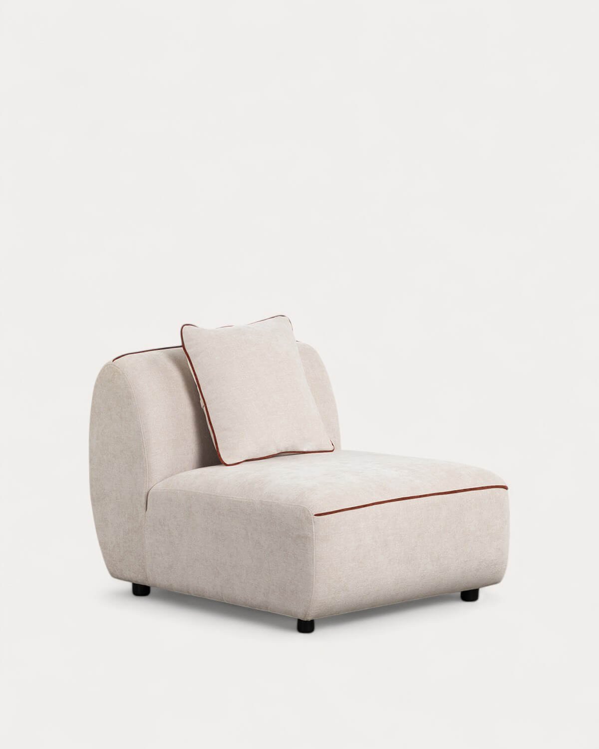 Sofá Modular 5 Piezas con 2 Chaise Longue de Tela Ilham , imagen de galería 3