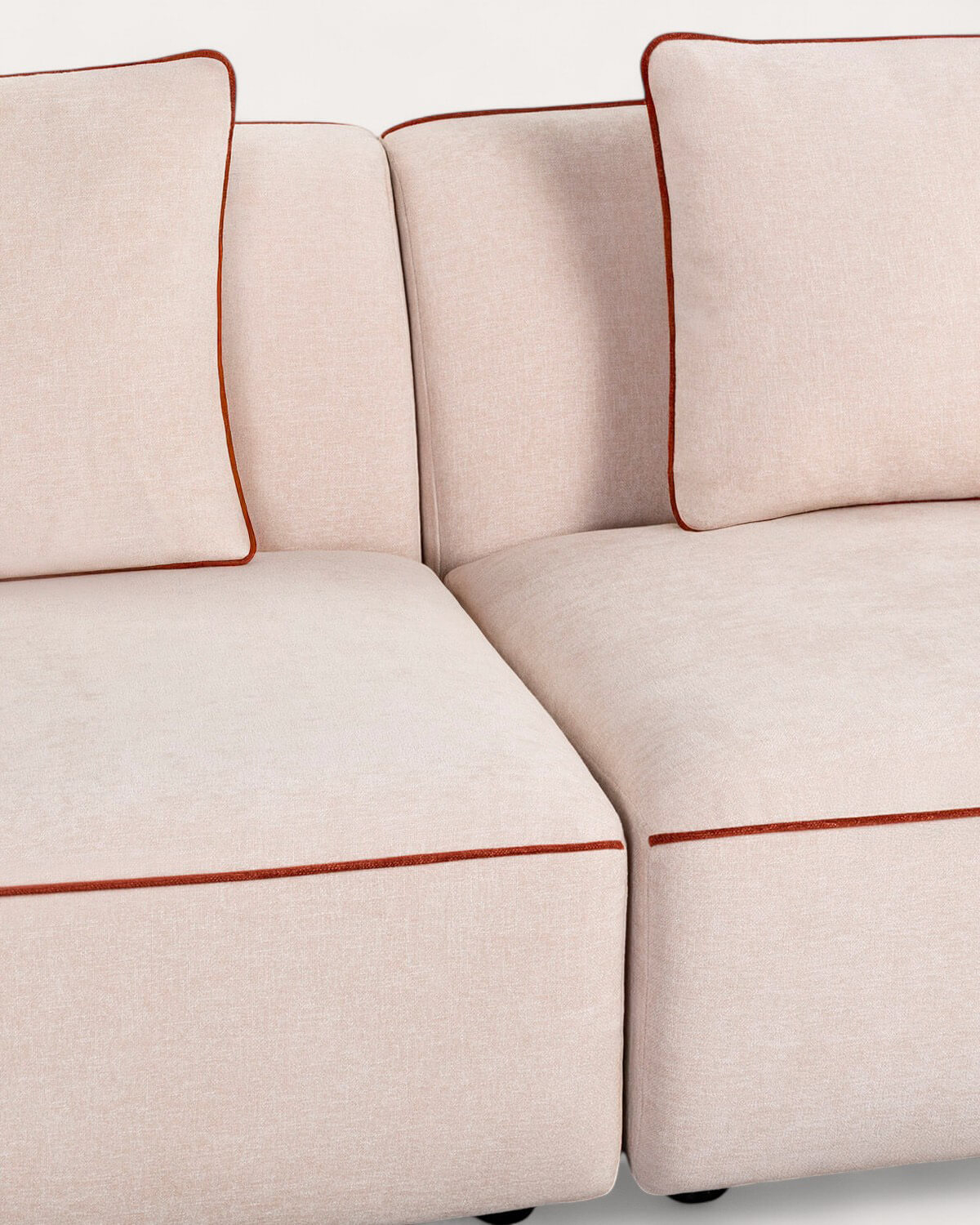 Sofá Modular 5 Piezas con 2 Chaise Longue de Tela Ilham , imagen de galería 6