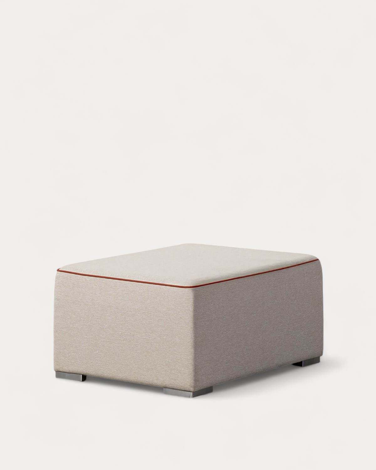 Sofá Modular de Jardín 5 Piezas con 2 Esquineros y 3 Sillones con Puff de Tela Lagos, imagen de galería 6