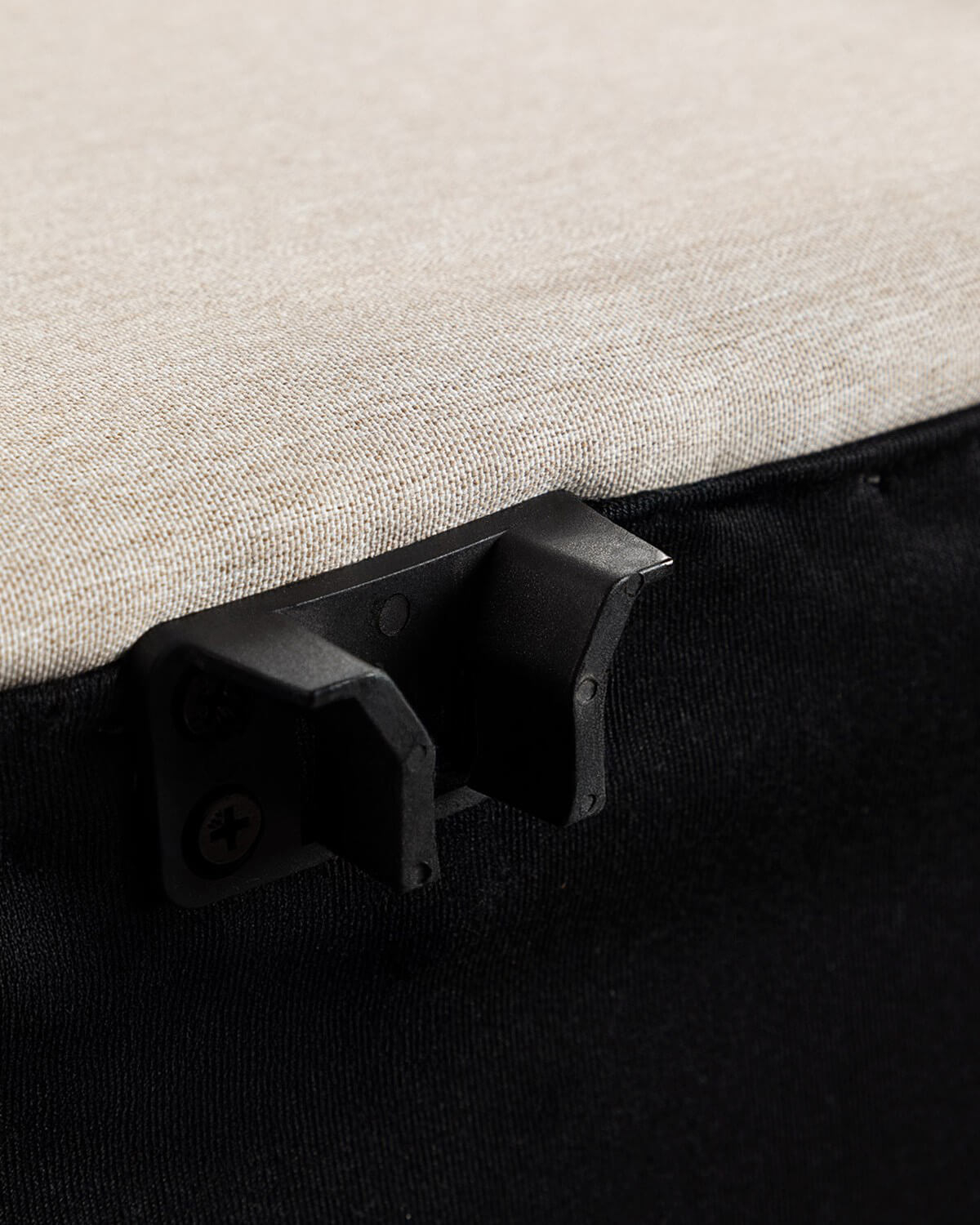 Sofá Modular de Jardín 5 Piezas con 2 Esquineros y 3 Sillones con Puff de Tela Lagos, imagen de galería 9