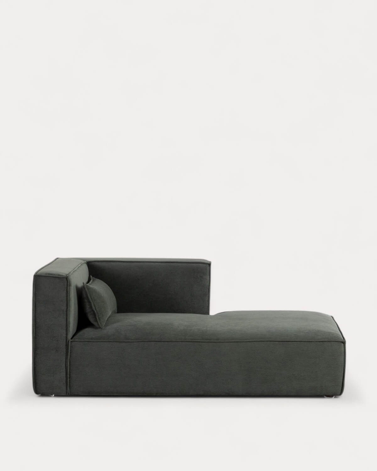 Módulo Chaise longue Derecho para Sofá de Pana Kilhe, imagen de galería 2