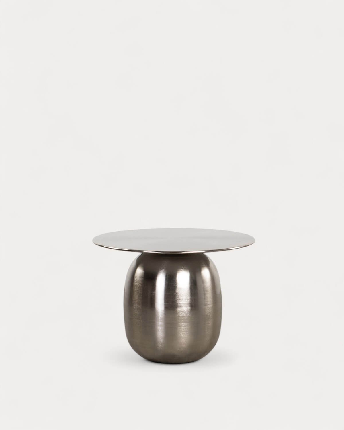 Mesa de Centro Redonda de Metal (Ø66 cm) Saik, imagen de galería 1