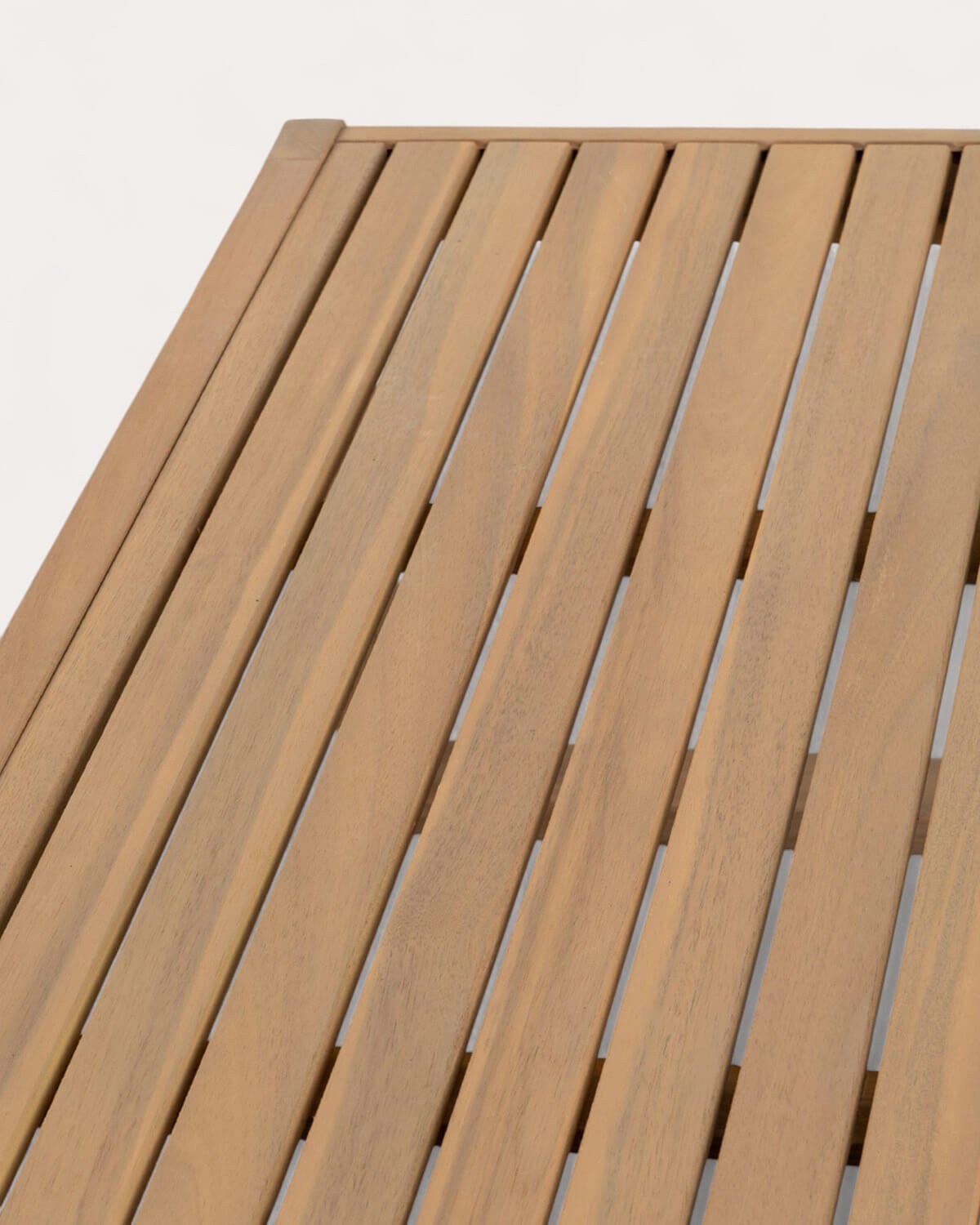 Mesa de Centro de Madera de Acacia y Cuerda (100x50 cm) Mirle , imagen de galería 8