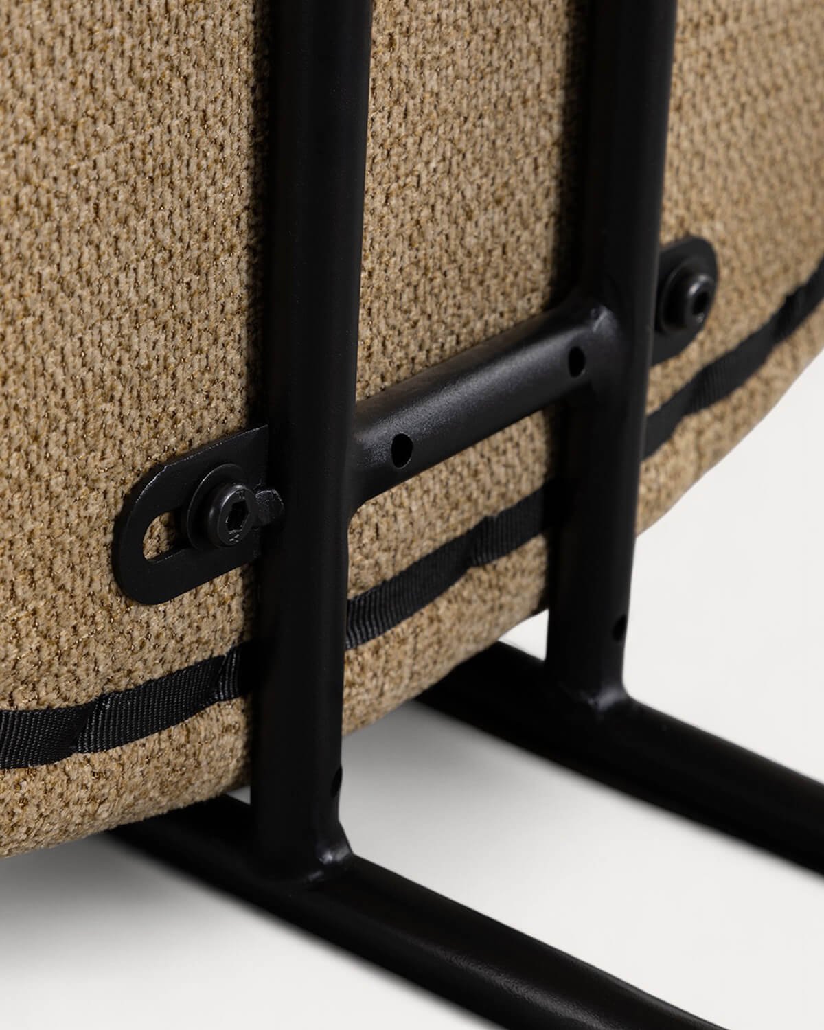 Puff Rectangular con Cojin Desmontable de Tela Elin, imagen de galería 10