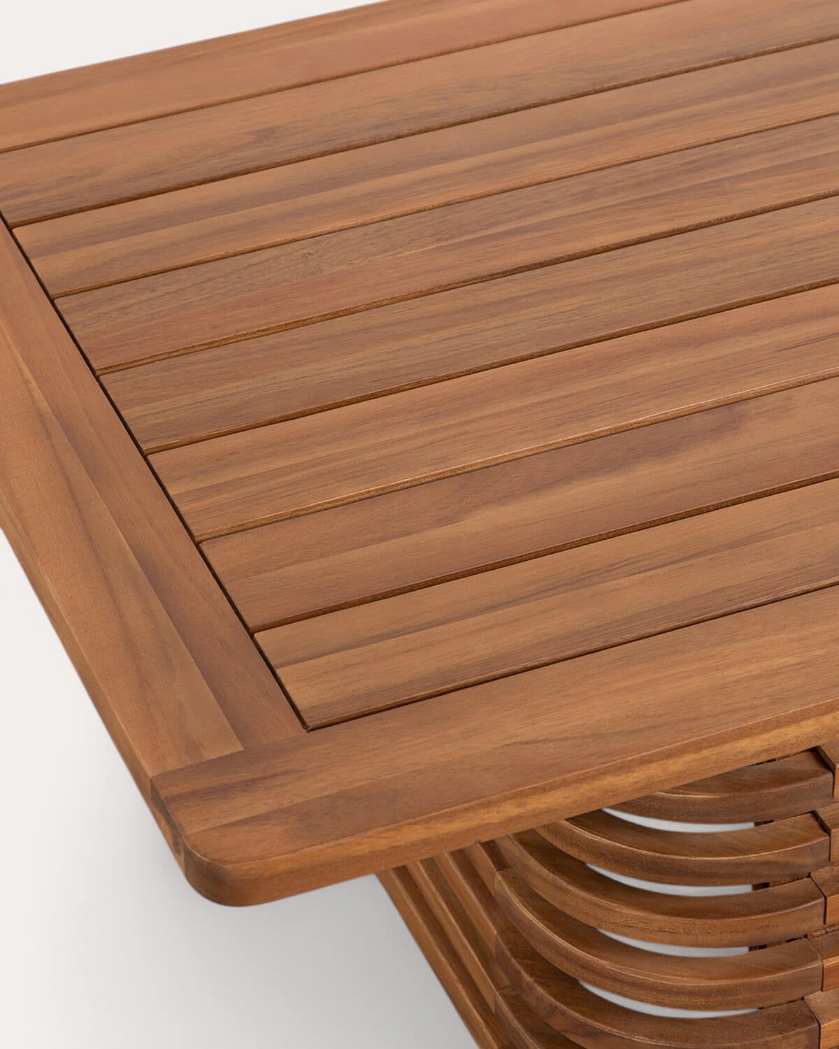 Mesa de Centro de Exterior de Madera de Acacia (120x65 cm) Hazan , imagen de galer&iacute;a 6