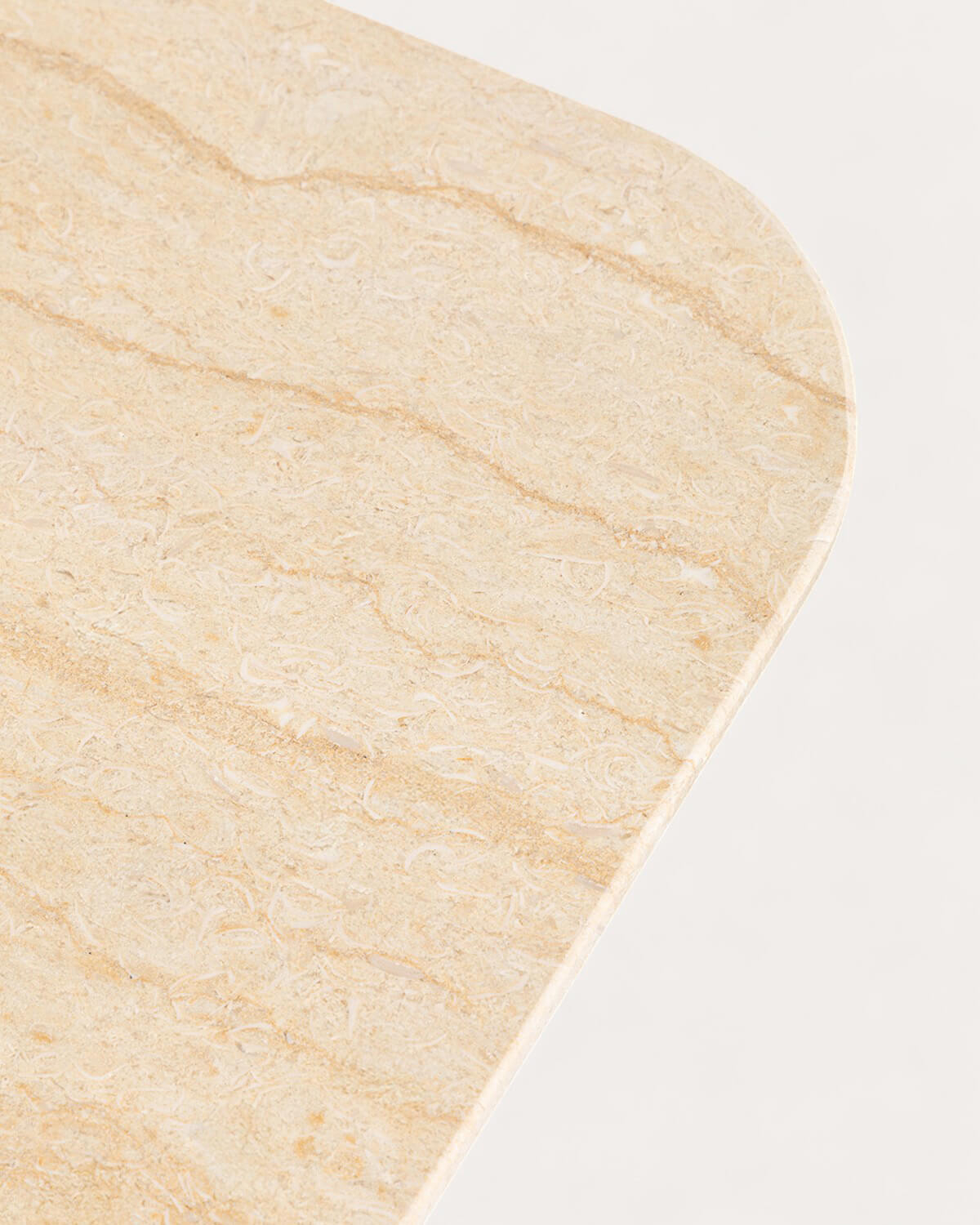 Mesa de Centro Rectangular de Mármol Egipcio y Madera de Mango (120x60 cm) Amatis, imagen de galería 8