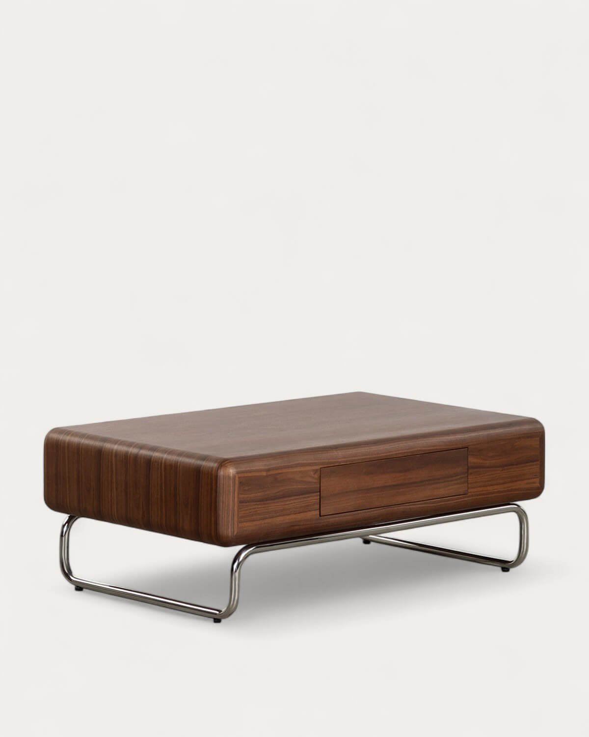 Mesa de Centro Rectangular de Madera y Metal (110x70 cm) Candela , imagen de galería 1