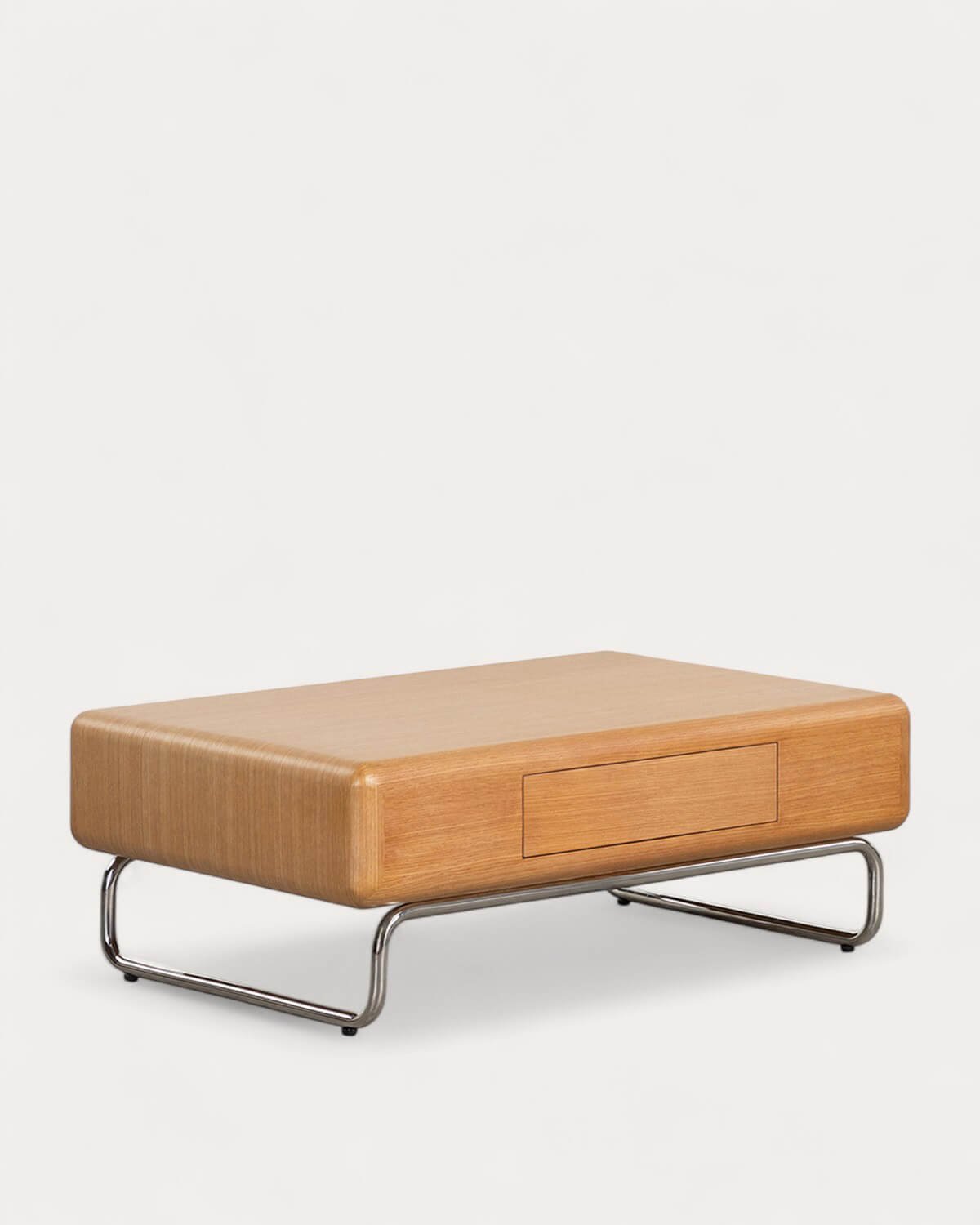 Mesa de Centro Rectangular de Madera y Metal (110x70 cm) Candela , imagen de galería 1