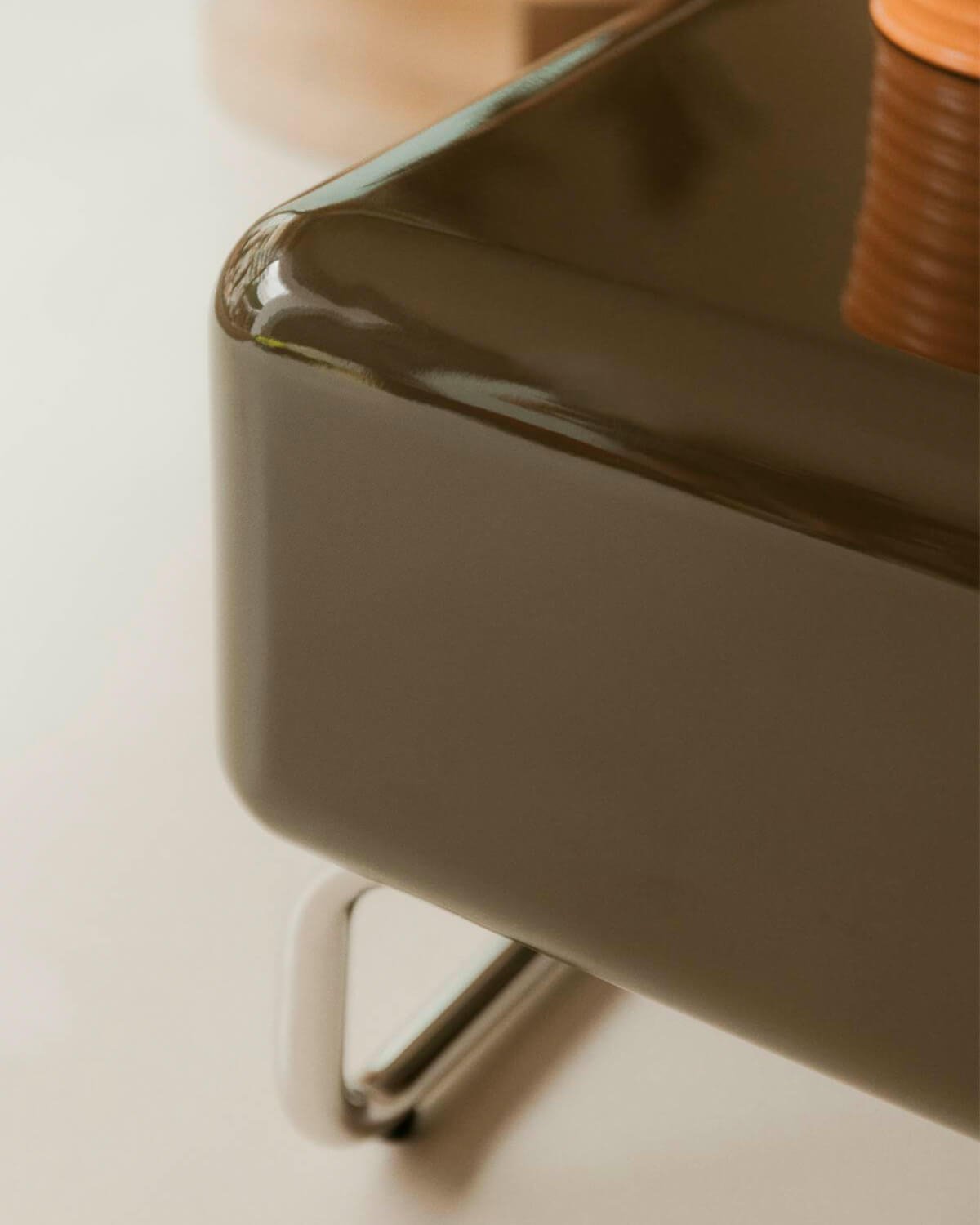 Mesa de Centro Rectangular de Madera y Metal (110x70 cm) Candela Colours, imagen de galería 3