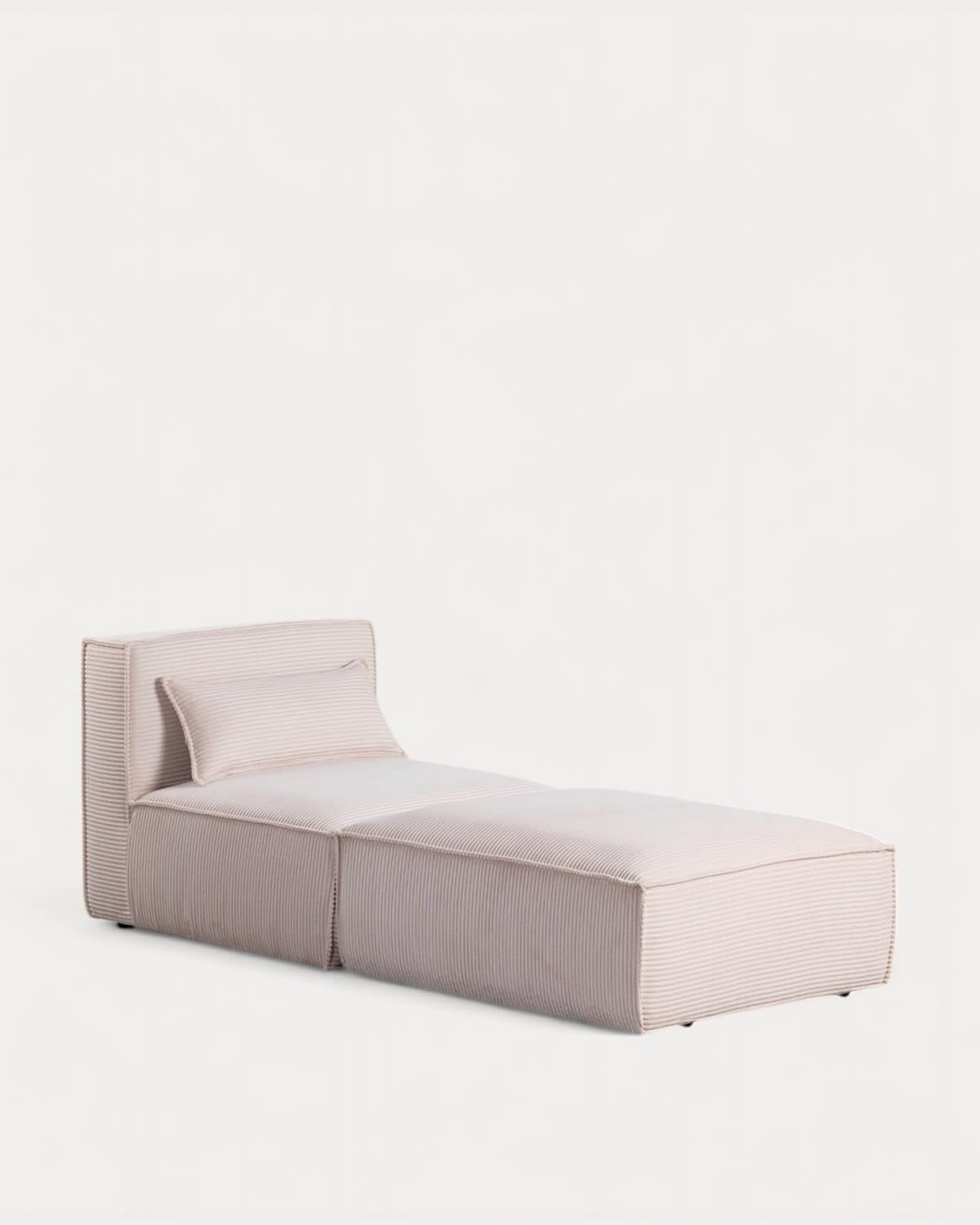 Sillón Modular con Puff de Pana Gruesa Kilhe