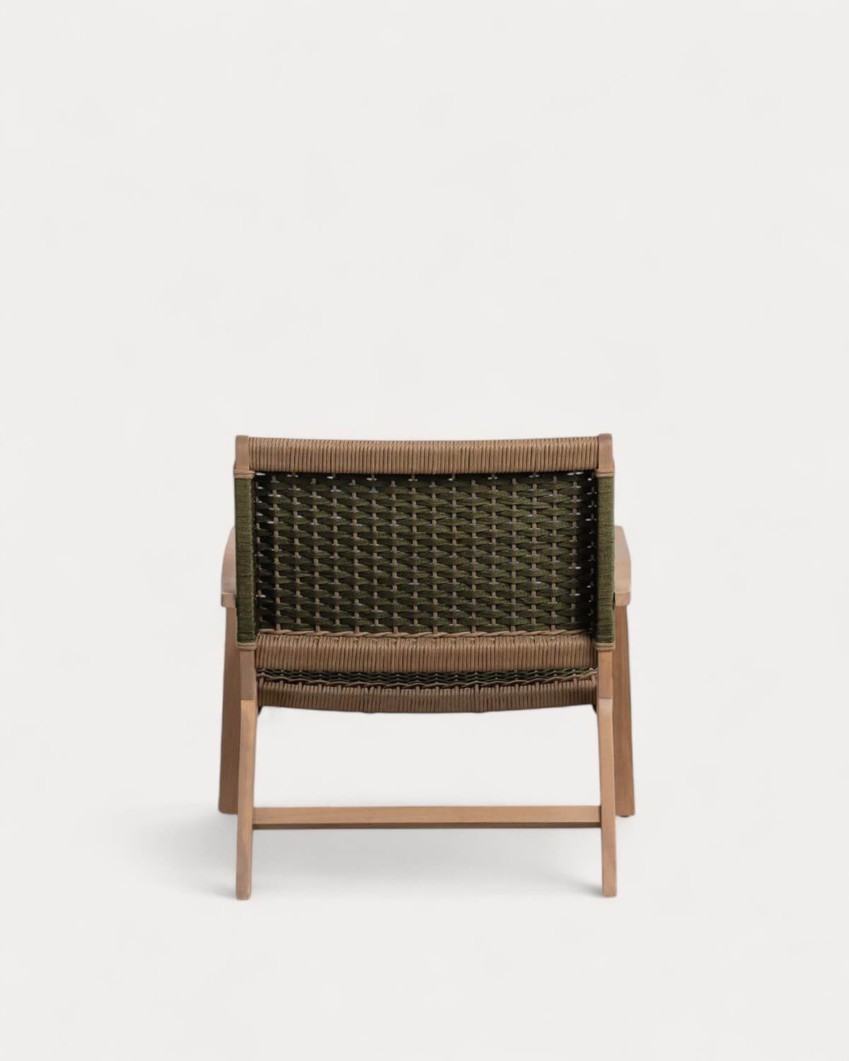 Pack 2 Sillones de Jardín de Madera de Acacia y Cuerda Mirle , imagen de galería 5