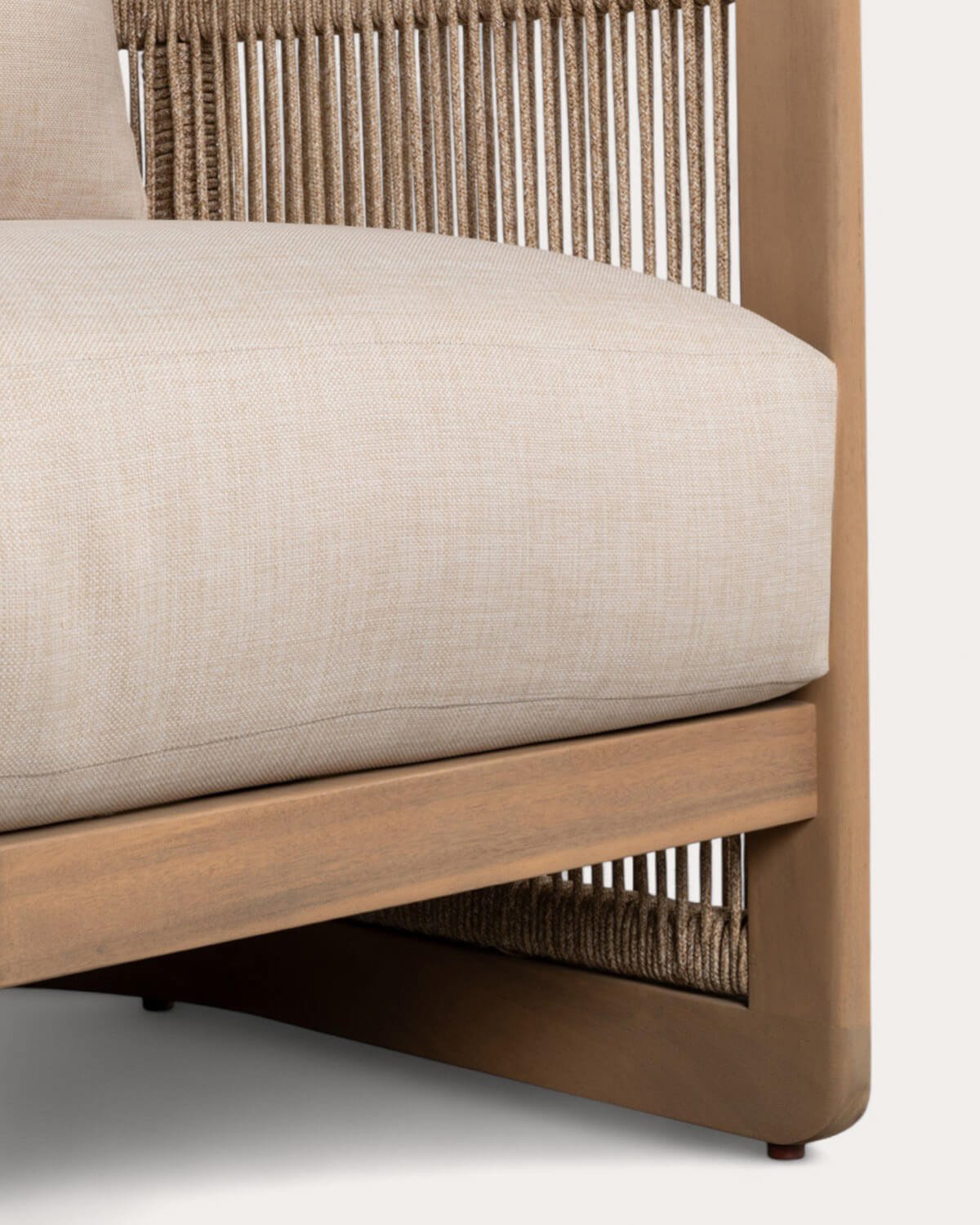 Pack 2 Sillones de Jardín de Madera de Acacia con Cojines Mares, imagen de galería 8