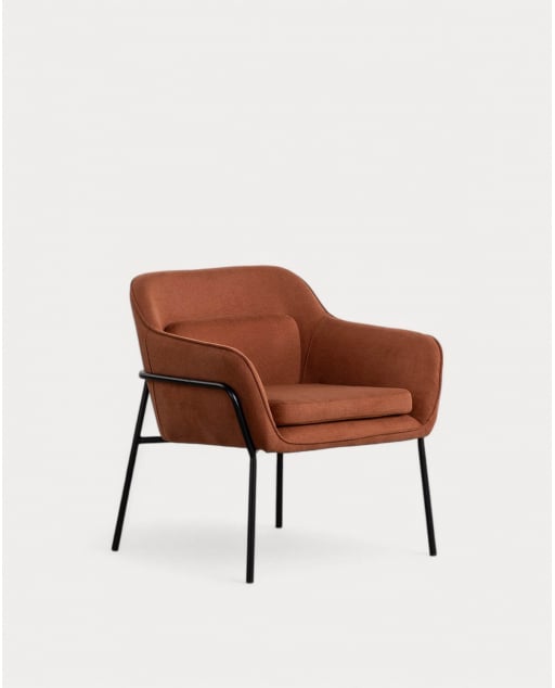 Pack 2 Sillones de Tela y Metal Neva