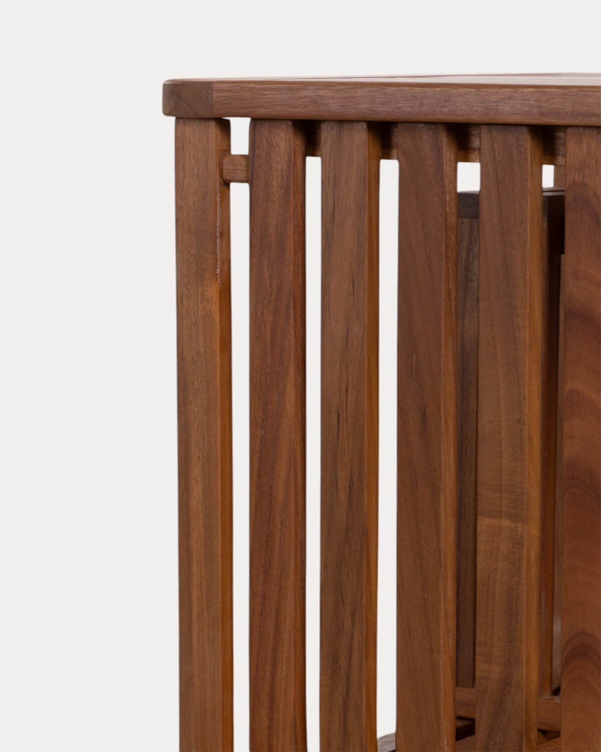 Mesa Auxiliar de Madera de Acacia (45x45 cm) Hazan , imagen de galería 8