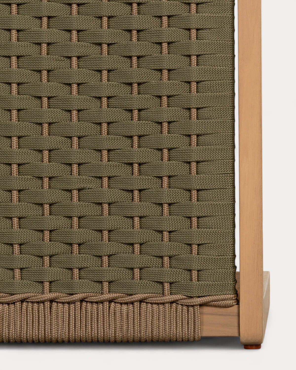 Mesa Auxiliar de Madera de Acacia y Cuerda (40x40 cm) Mirle , imagen de galer&iacute;a 8