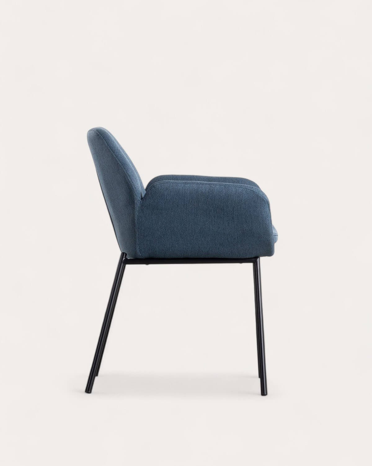 Silla de Comedor de Metal con Reposabrazos y Tela Eider, imagen de galería 4