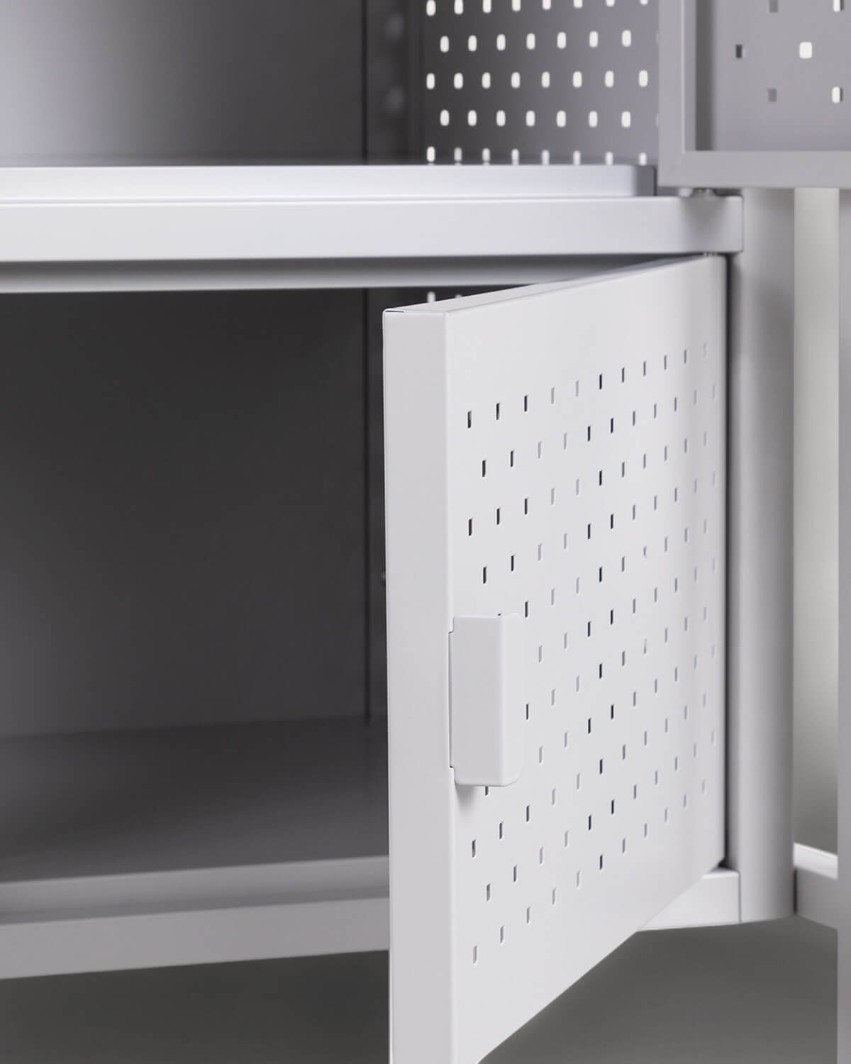 Mesa Auxiliar con Almacenaje de Acero Laminado (47,5x50 cm) Atiel, imagen de galería 6