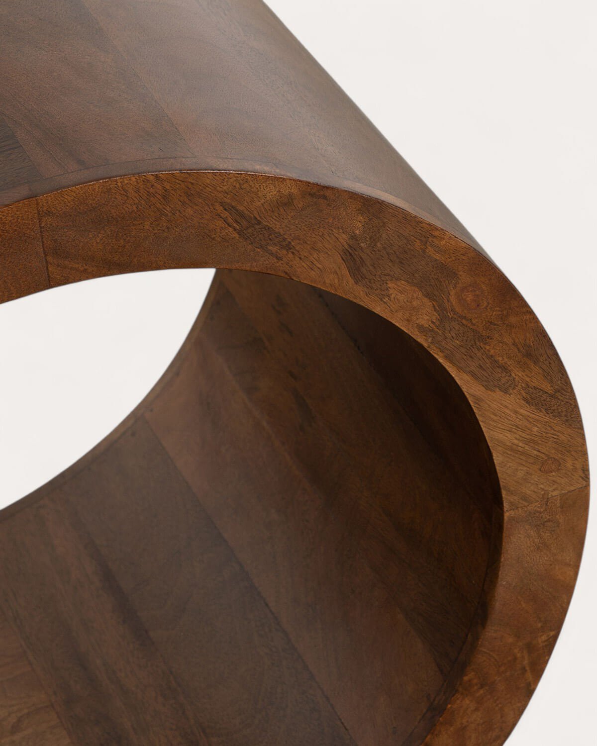 Mesa Auxiliar de Madera de Mango (56x40 cm) Adgar, imagen de galería 6