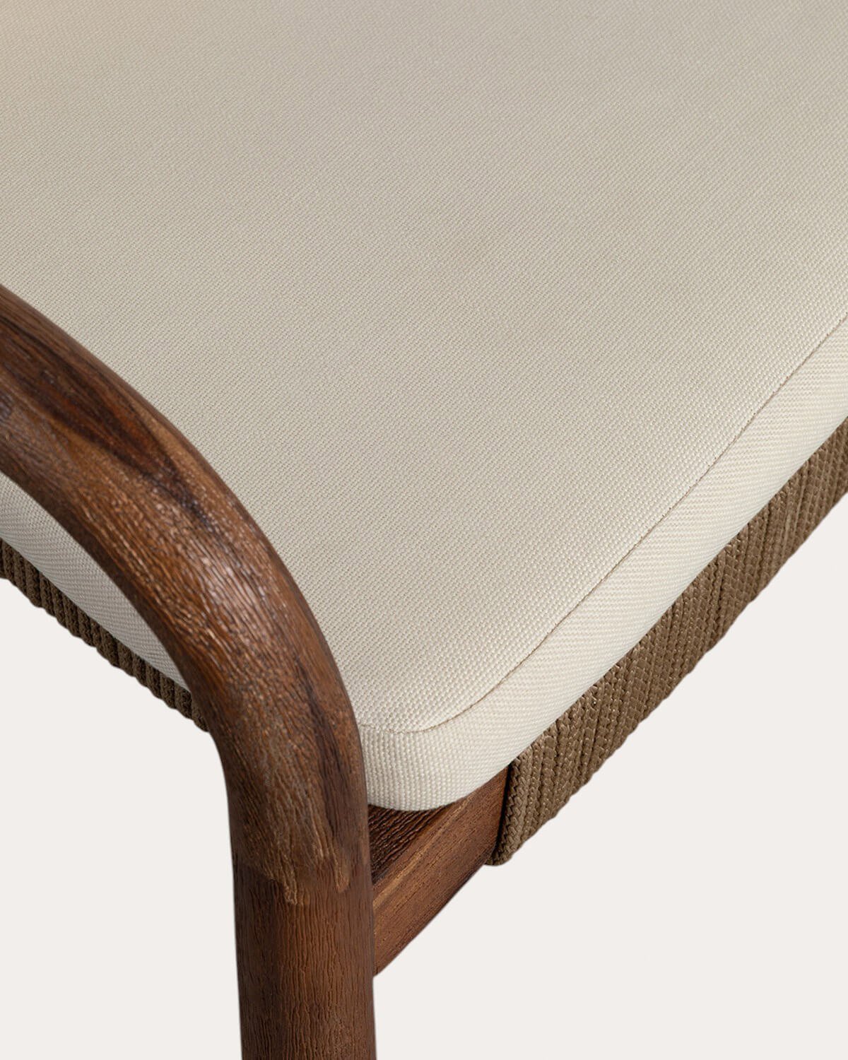 Pack 4 Sillas de Comedor de Madera de Acacia con Cojín Loli, imagen de galería 5