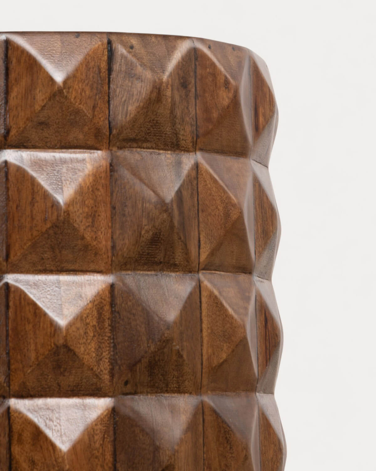 Mesa Auxiliar Redonda de Madera de Mango (Ø37 cm) Vilna, imagen de galería 4