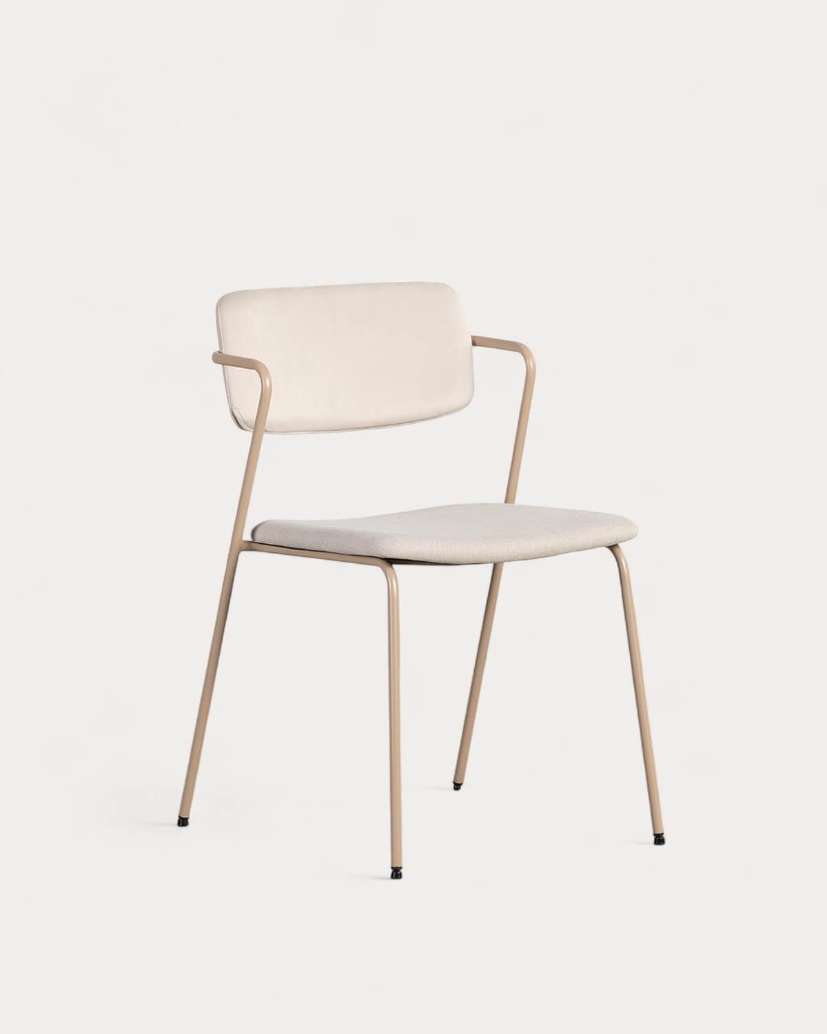 Silla de Comedor de Terciopelo y Tela Irun, imagen de galería 1