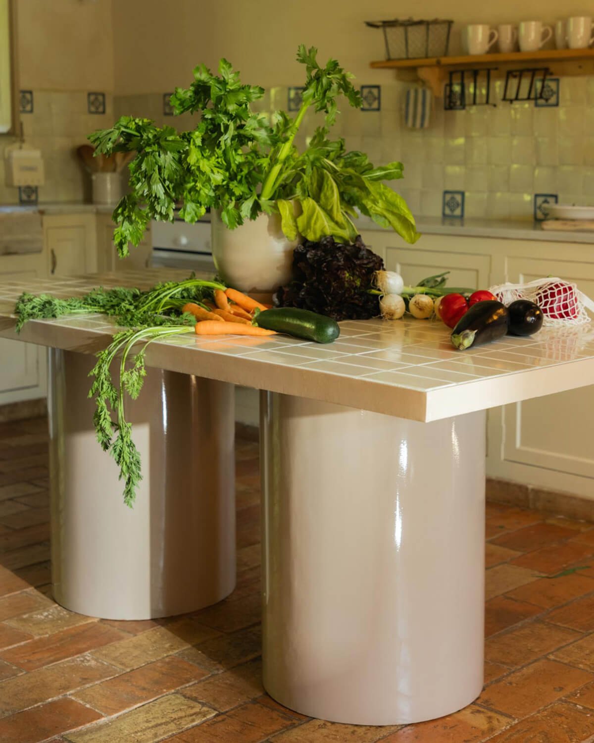 Mesa de Comedor Rectangular de Metal y Cerámica (183x95 cm) Zafiro, imagen de galería 2