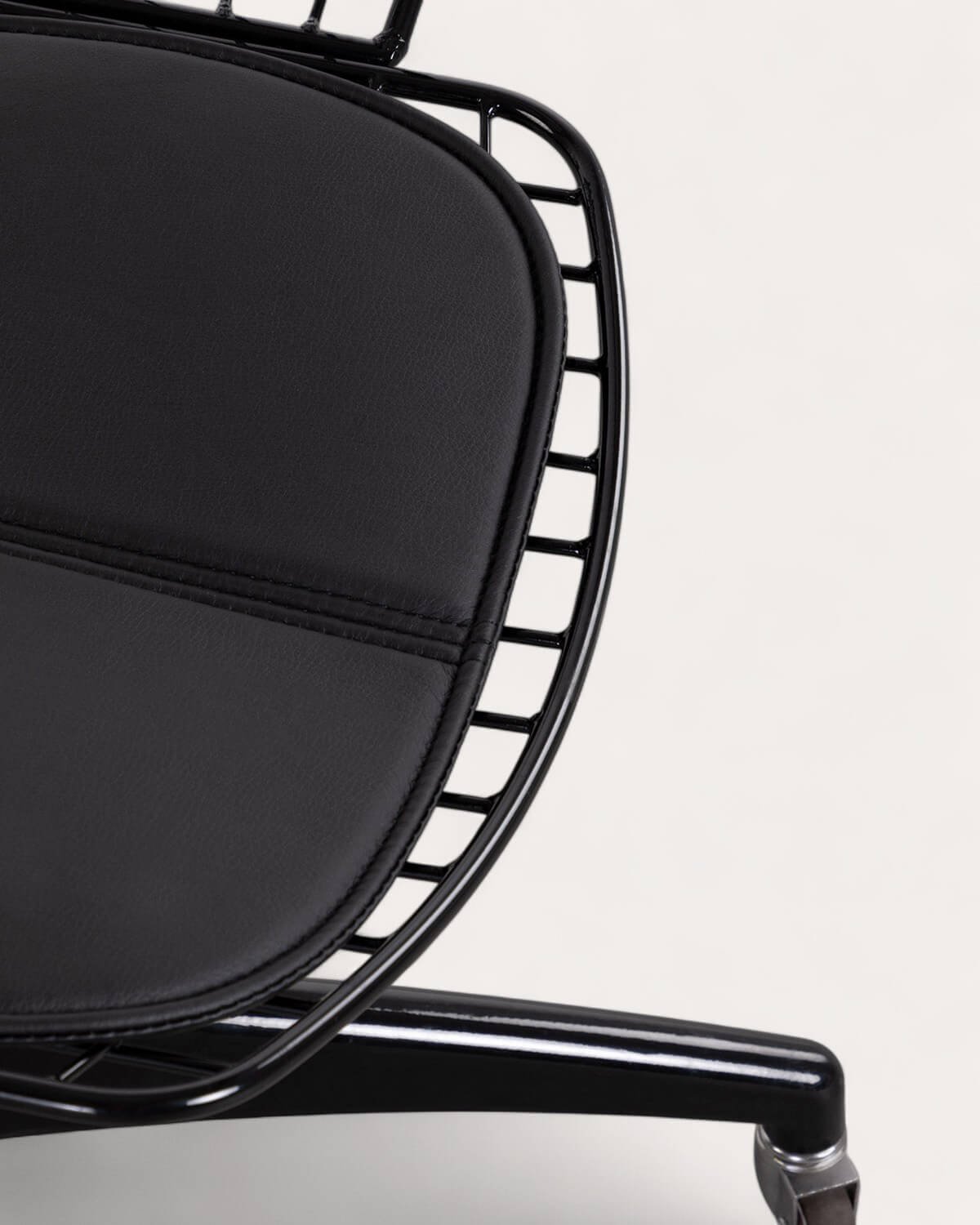 Silla de Escritorio Vintage con Respaldo Bajo de Metal Aras, imagen de galería 5