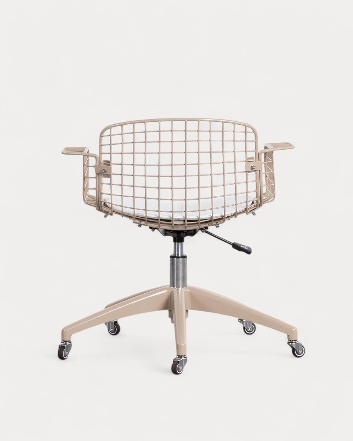 Silla de Escritorio Vintage con Respaldo Bajo de Metal Aras, imagen de galería 4