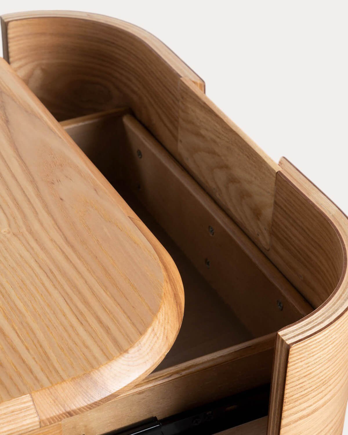 Pack 2 Mesitas de Noche con Cajón de Madera (45,5X36 cm) Tika, imagen de galer&iacute;a 6