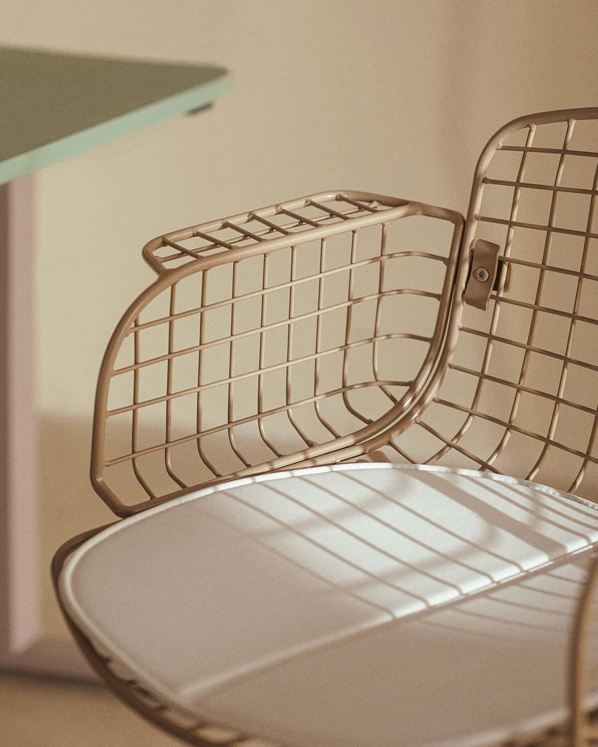 Silla de Escritorio Vintage con Respaldo Bajo de Metal Aras, imagen de galería 2