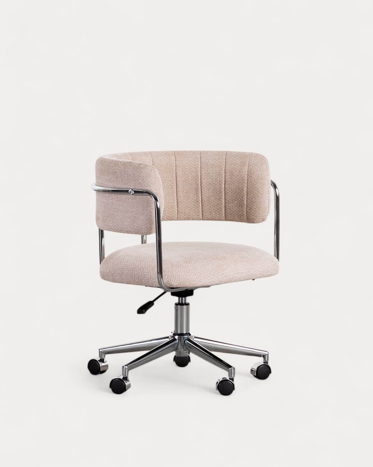 Silla de Escritorio Regulable de Metal y Tela Petra, imagen de galería 1