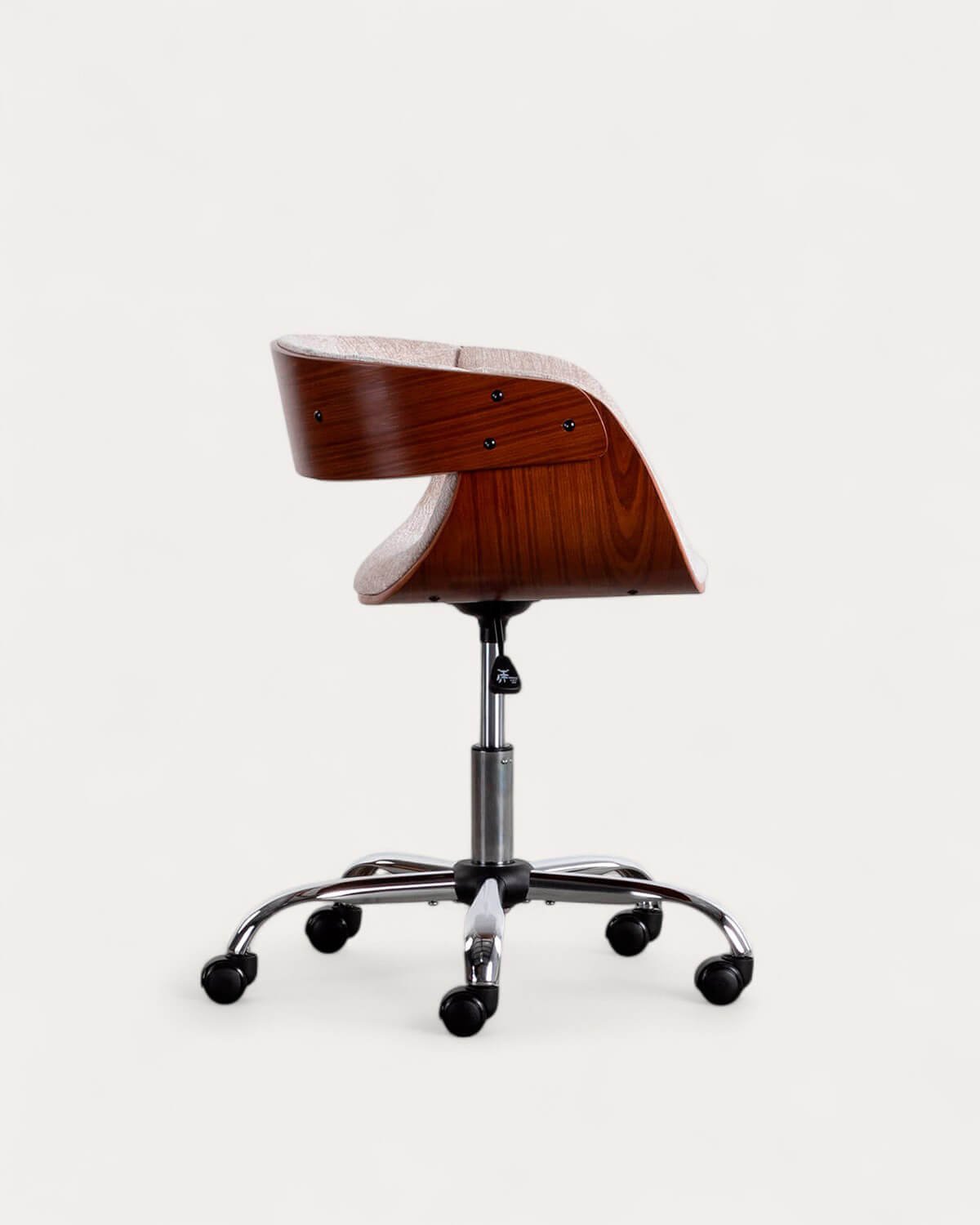 Silla de Escritorio Regulable de Madera y Tela Berlin, imagen de galería 4