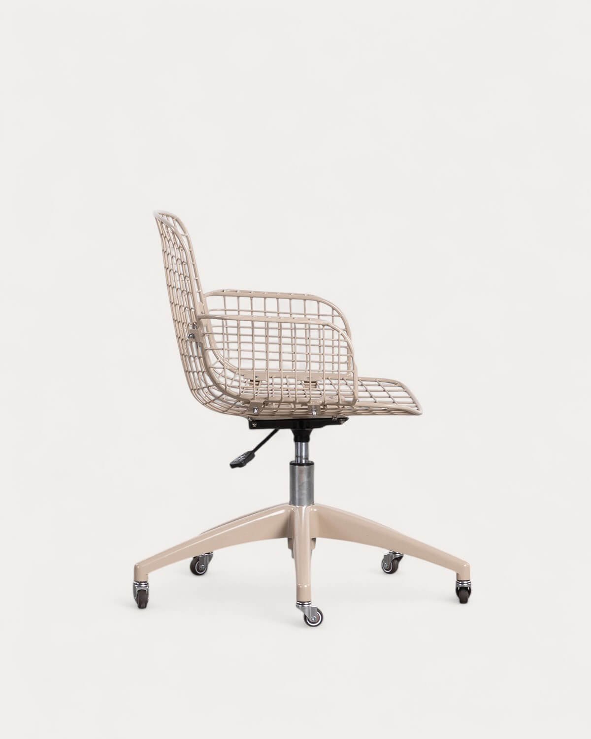 Silla de Escritorio Vintage con Respaldo Alto de Metal Aras, imagen de galería 3