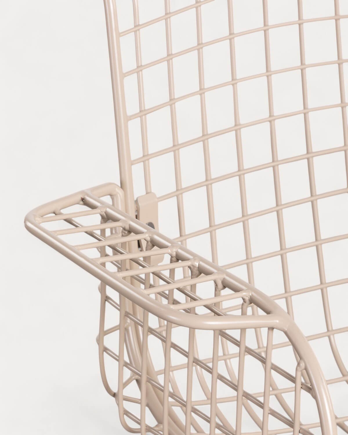 Silla de Escritorio Vintage con Respaldo Alto de Metal Aras, imagen de galería 5